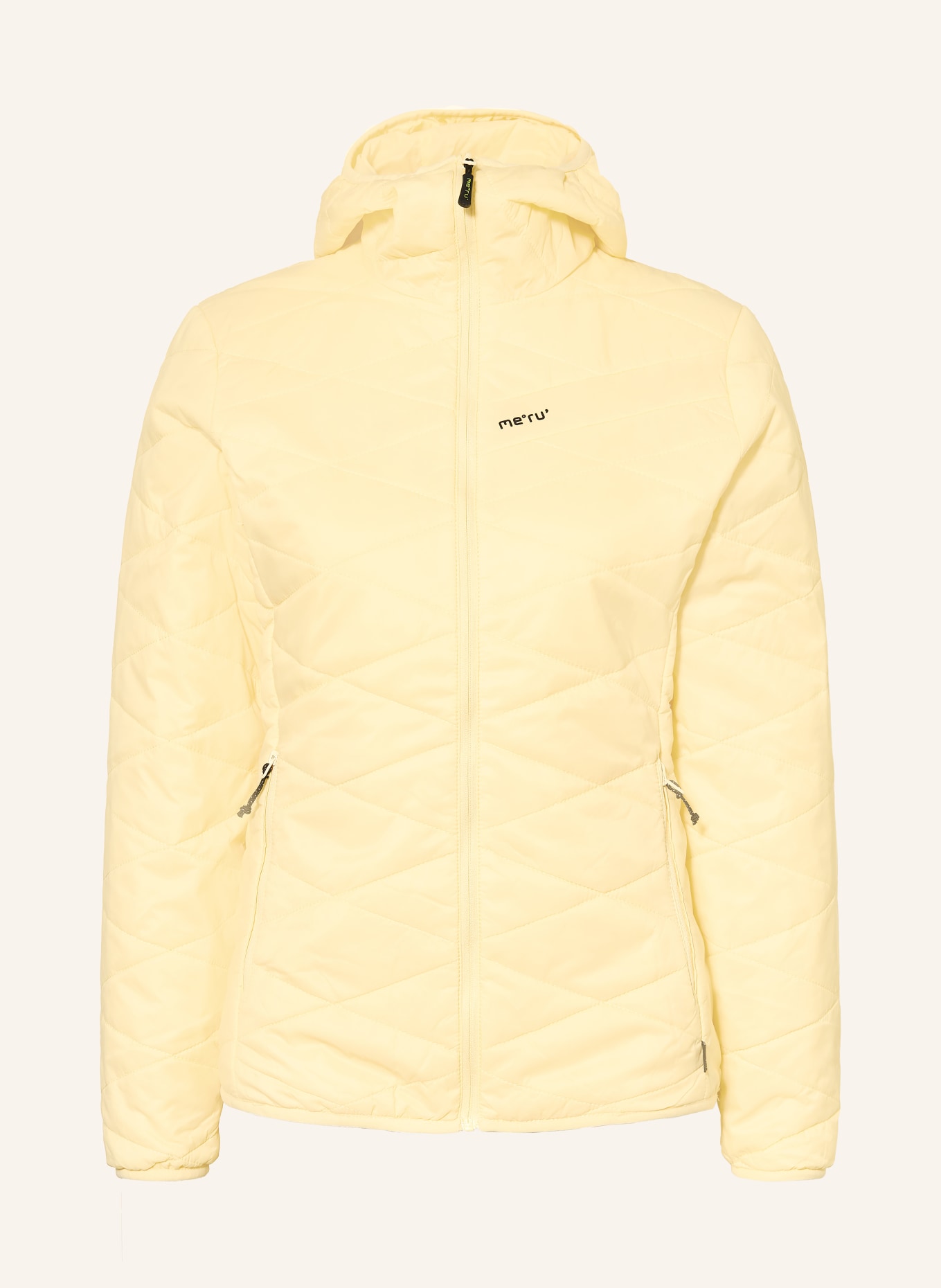 me°ru' ITHARI reversible quilted jacket: YELLOW