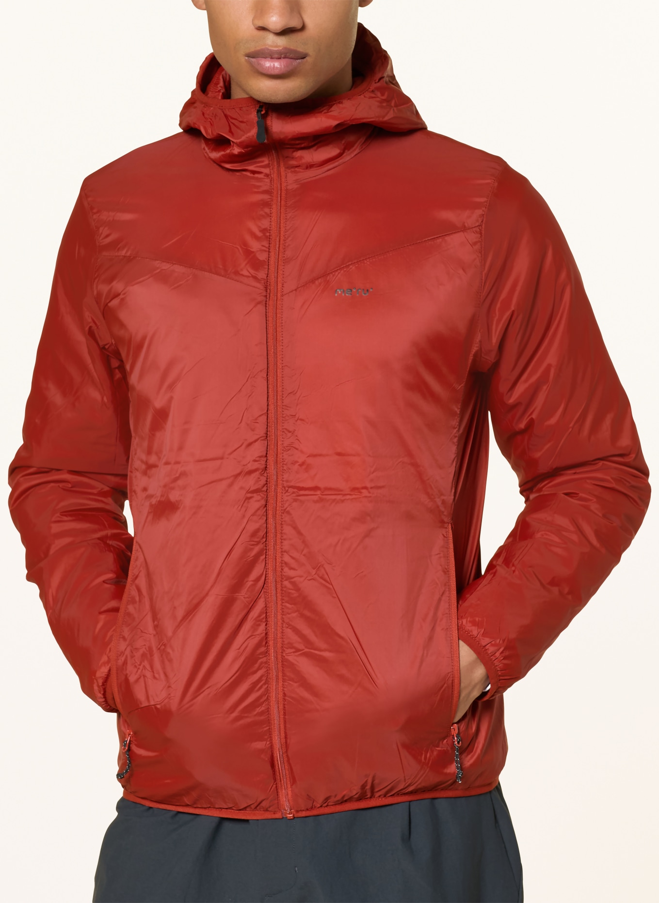 me°ru' Veste matelassée réversible ITHARI: ROUGE