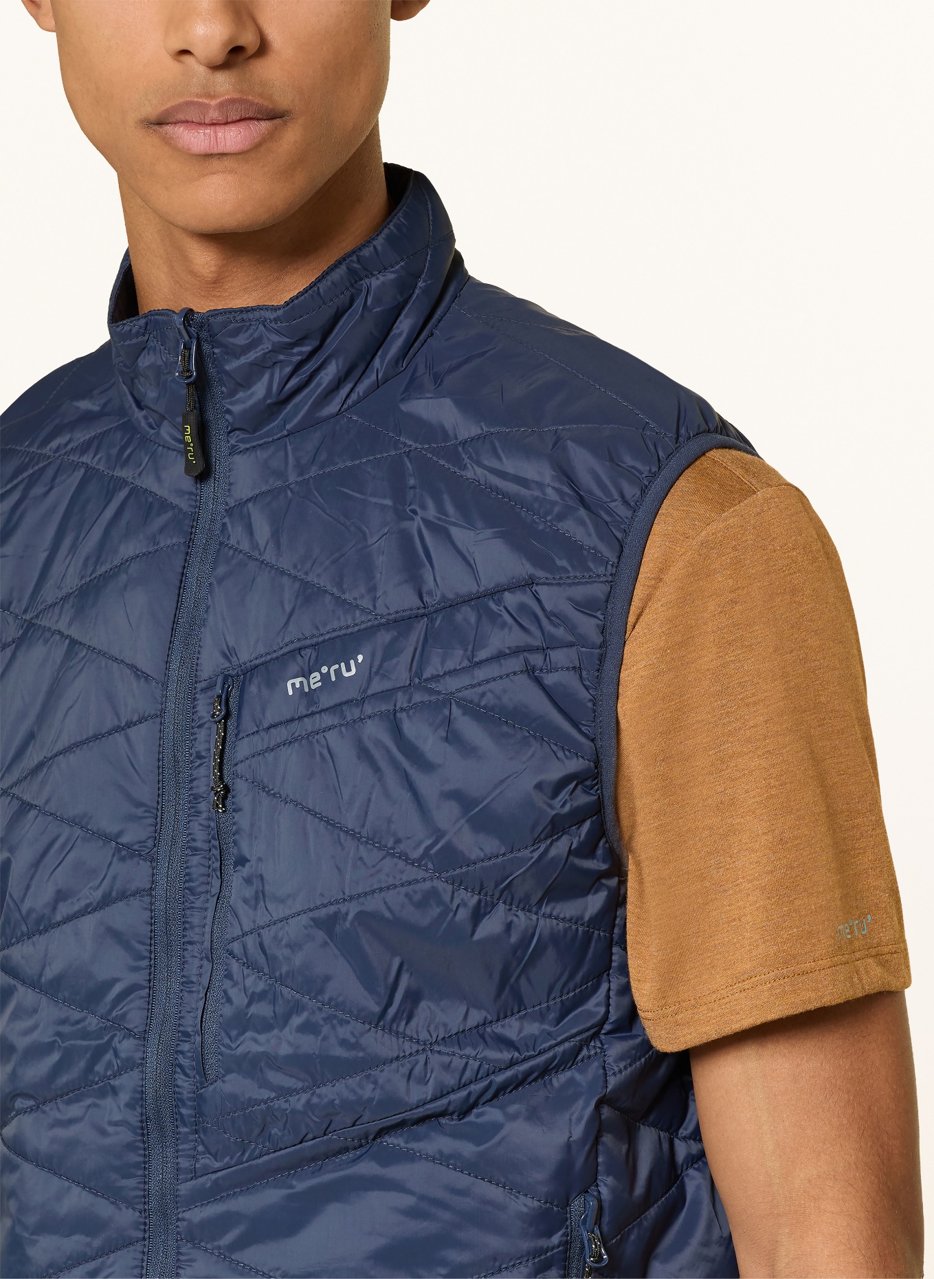 me°ru' Omkeerbaar gewatteerd vest ITHARI: DONKERBLAUW