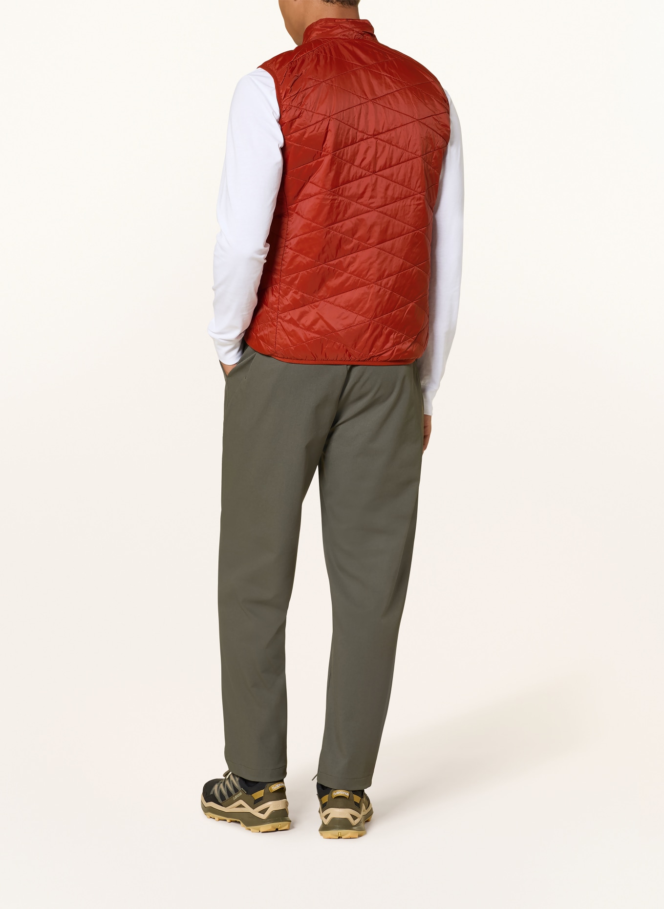 me°ru' Steppweste ITHARI zum Wenden: ROT