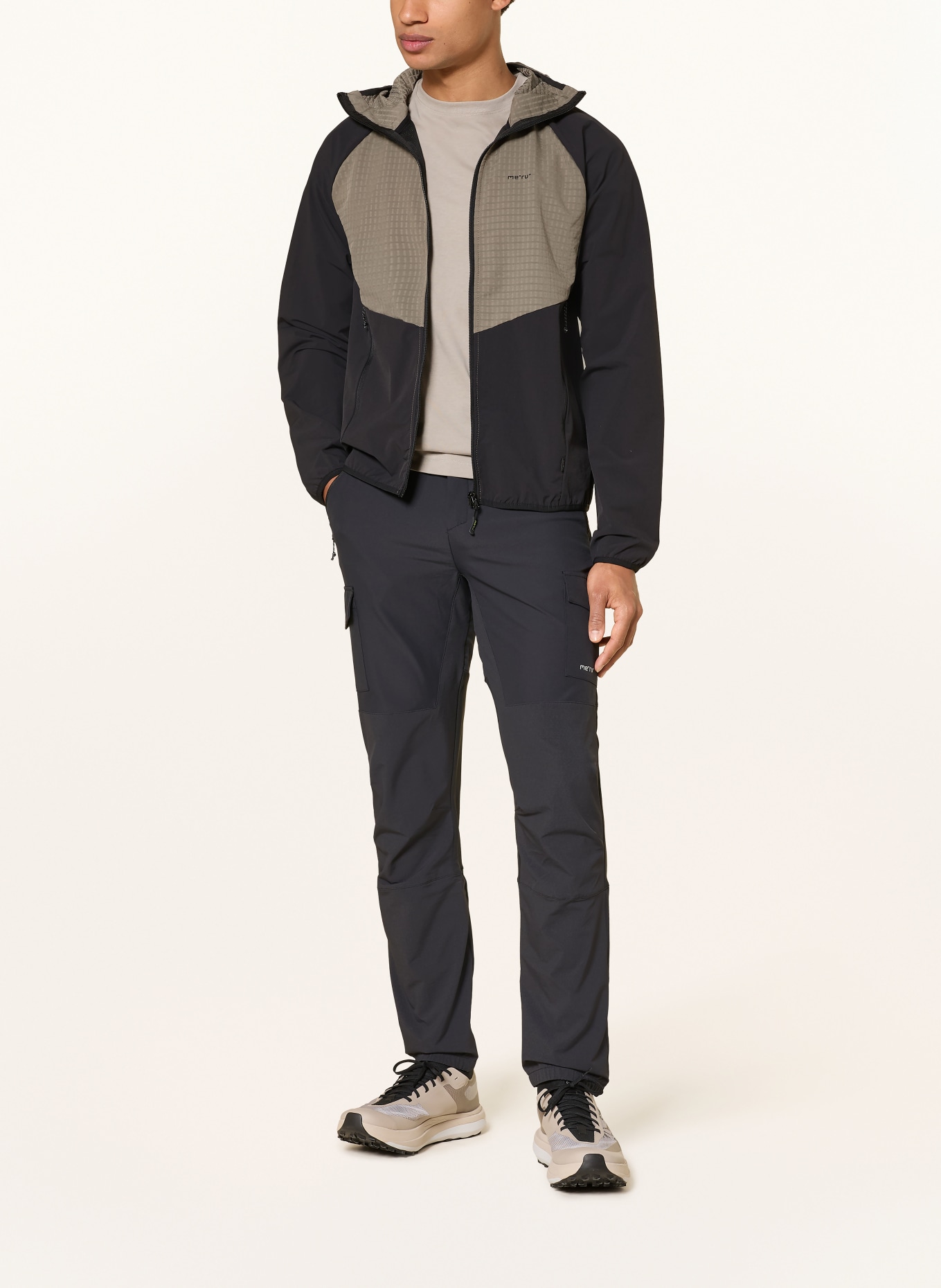 me°ru' Trekkinghose PARAMONGA: SCHWARZ