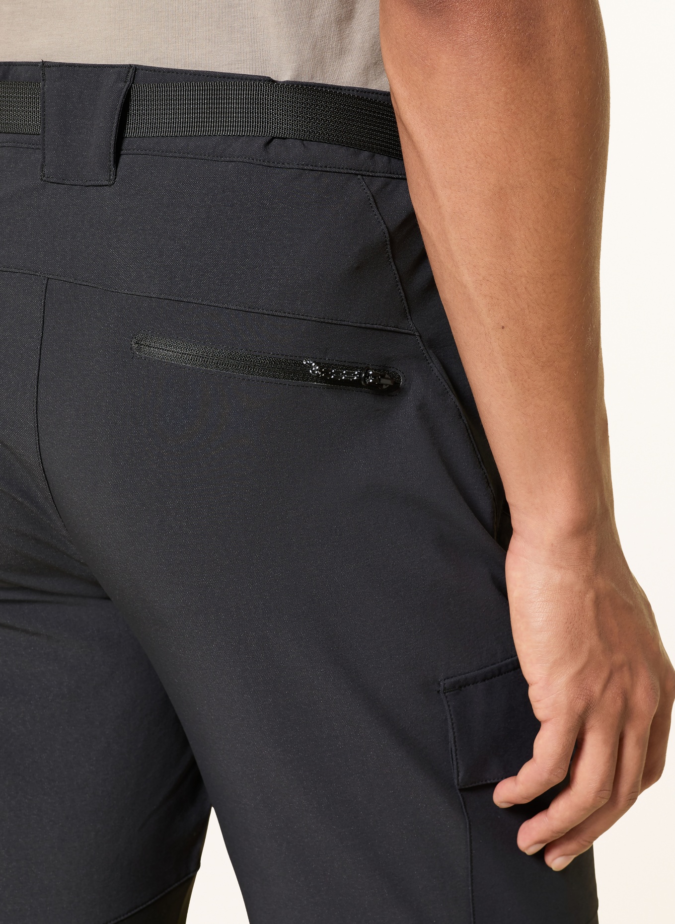 me°ru' Trekkinghose PARAMONGA: SCHWARZ