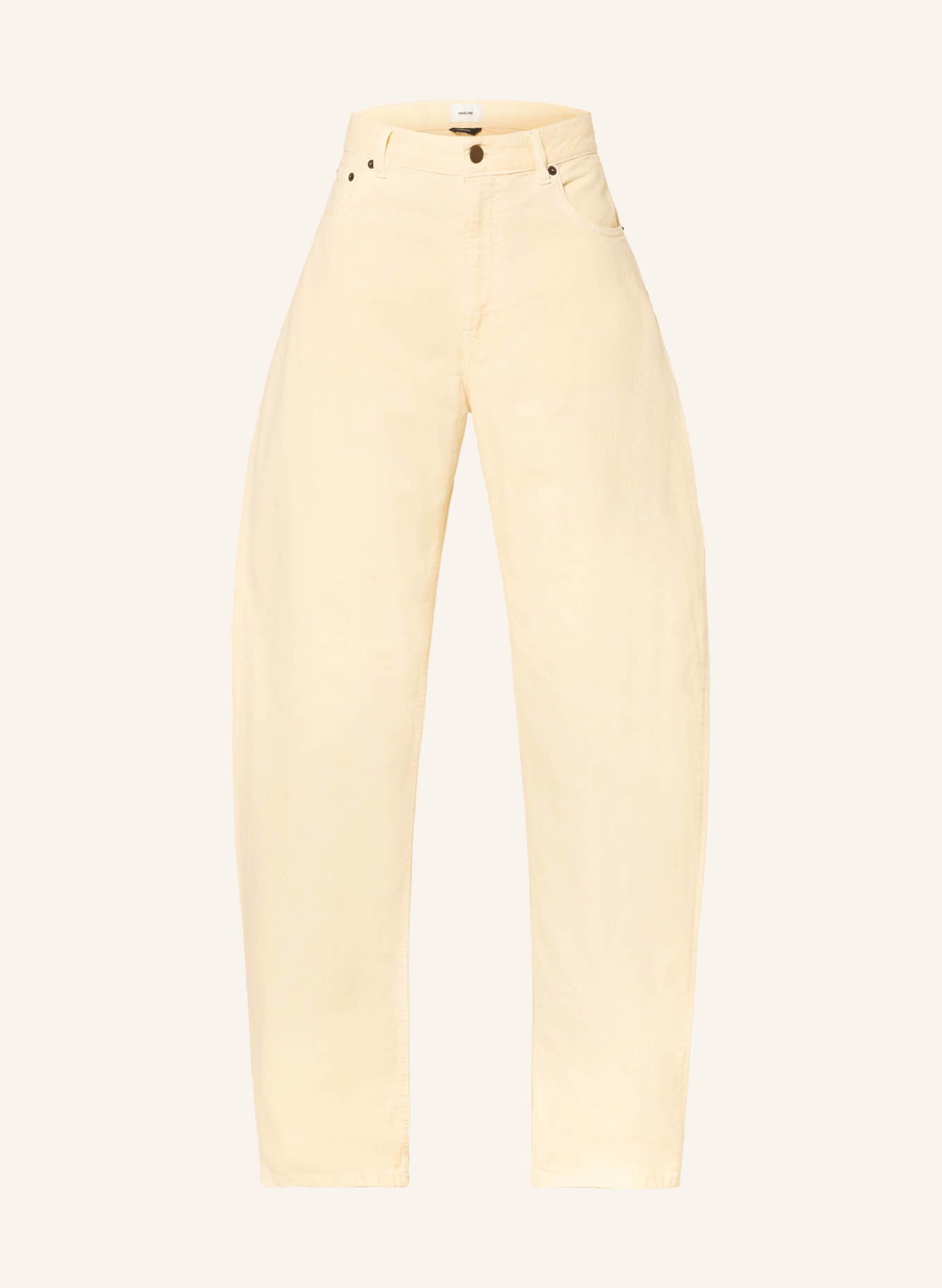 HAIKURE Barrel Jeans BIBI: T0343 CREAM