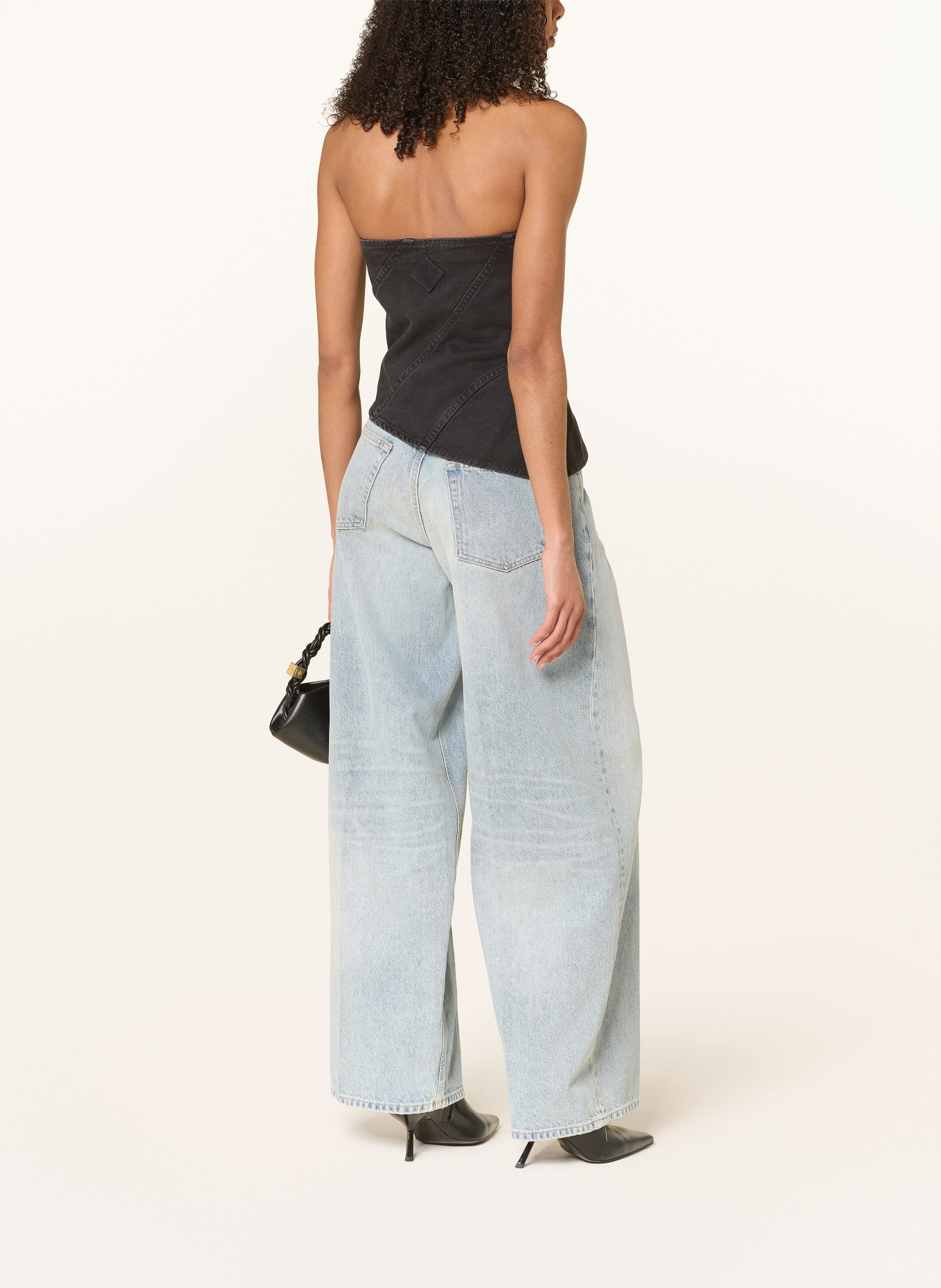 HAIKURE Wide Leg Jeans BETHANY: L0910 CELESTIAL