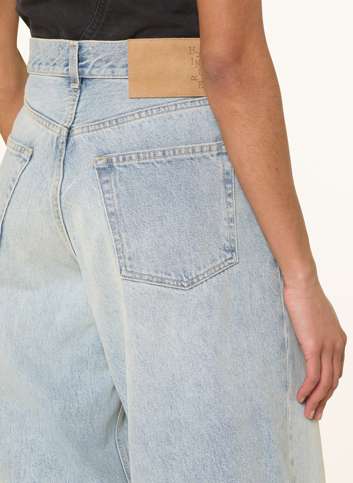 HAIKURE Wide Leg Jeans BETHANY: L0910 CELESTIAL