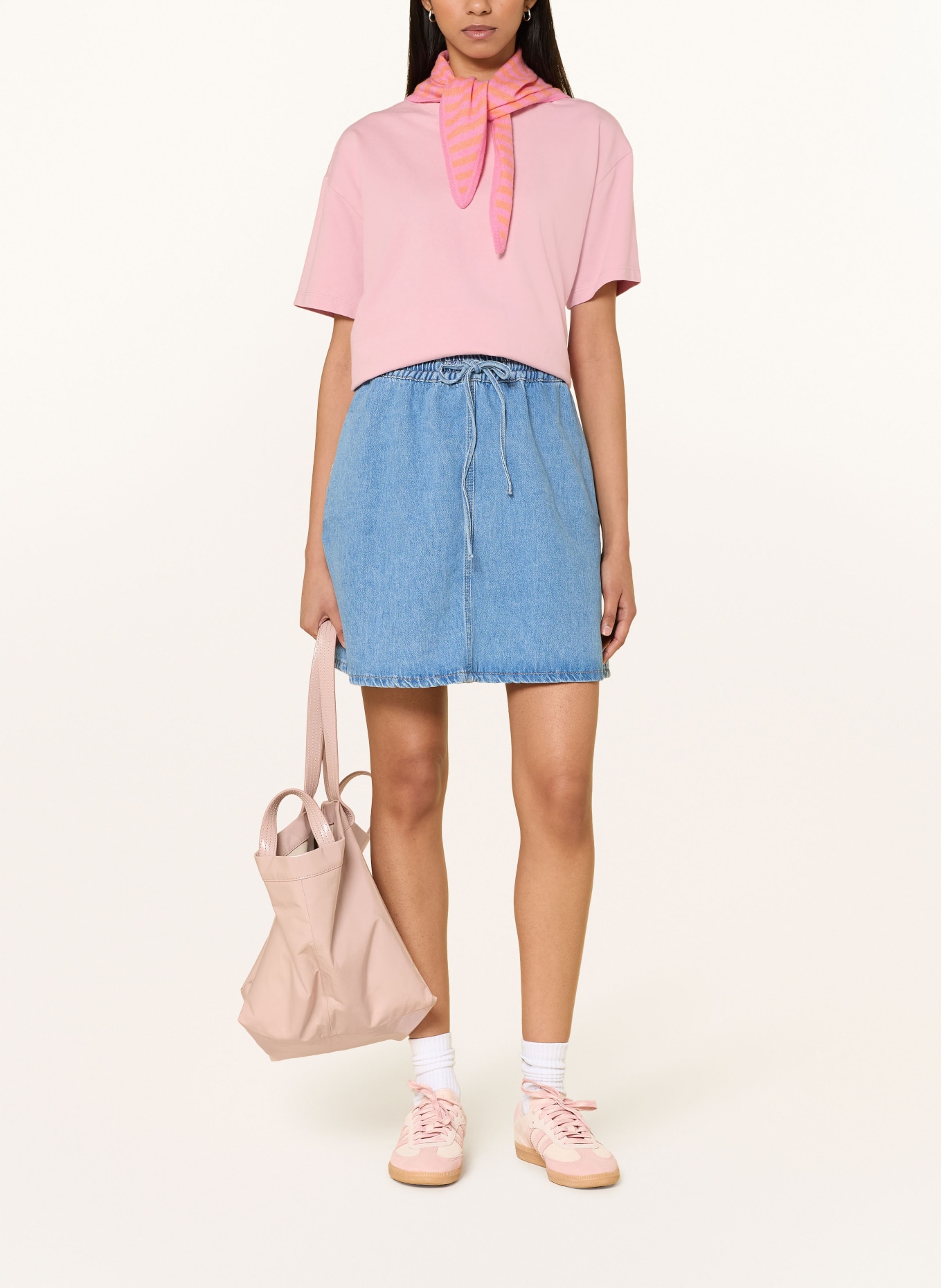 Marc O'Polo DENIM Jeansrok: LICHTBLAUW