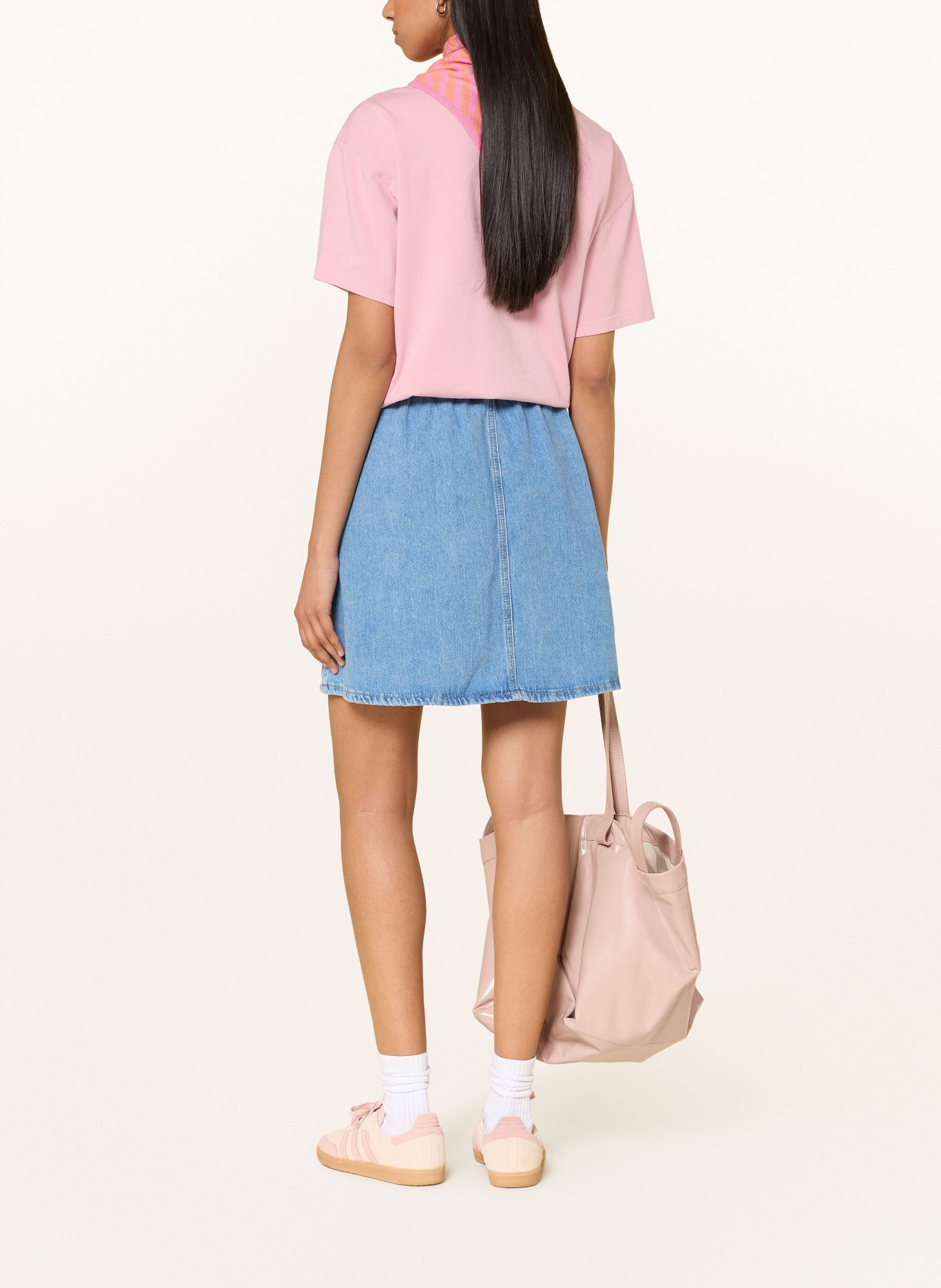 Marc O'Polo DENIM Jeansrok: LICHTBLAUW