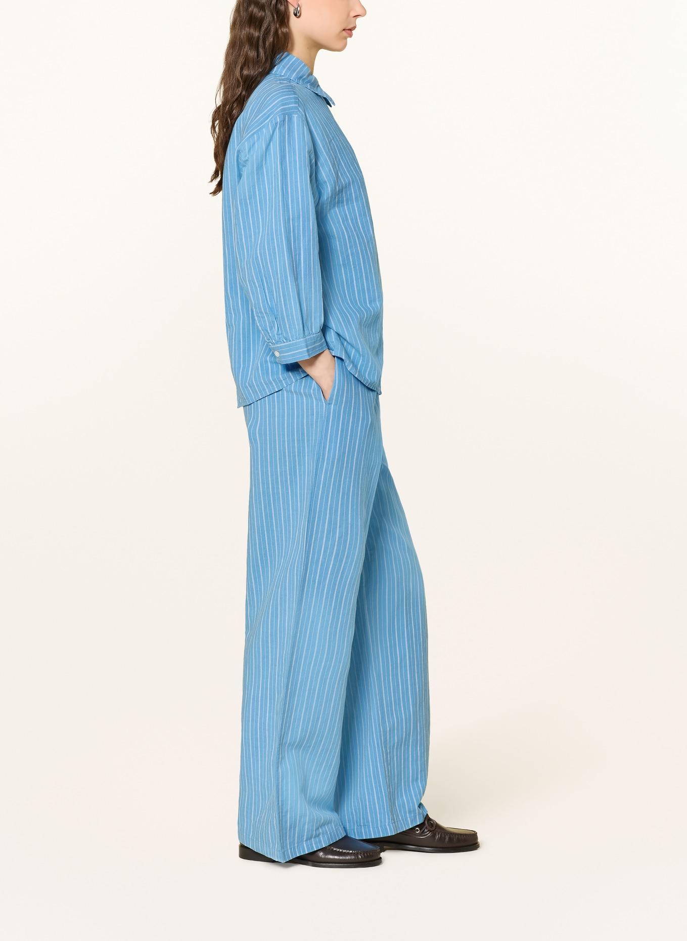 Marc O'Polo DENIM pants: BLUE / WHITE