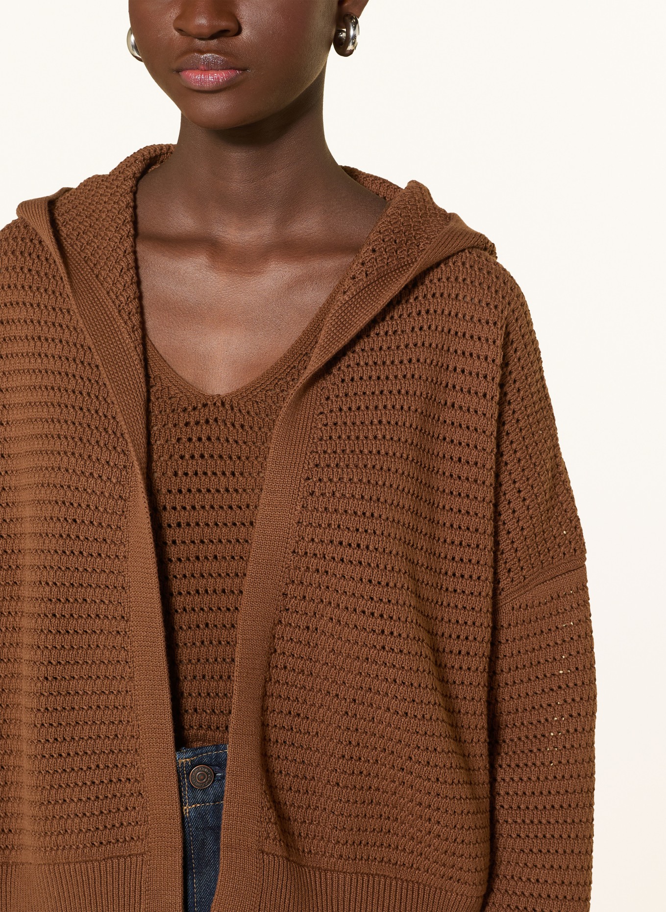Marc O'Polo DENIM Strickhülle: BRAUN