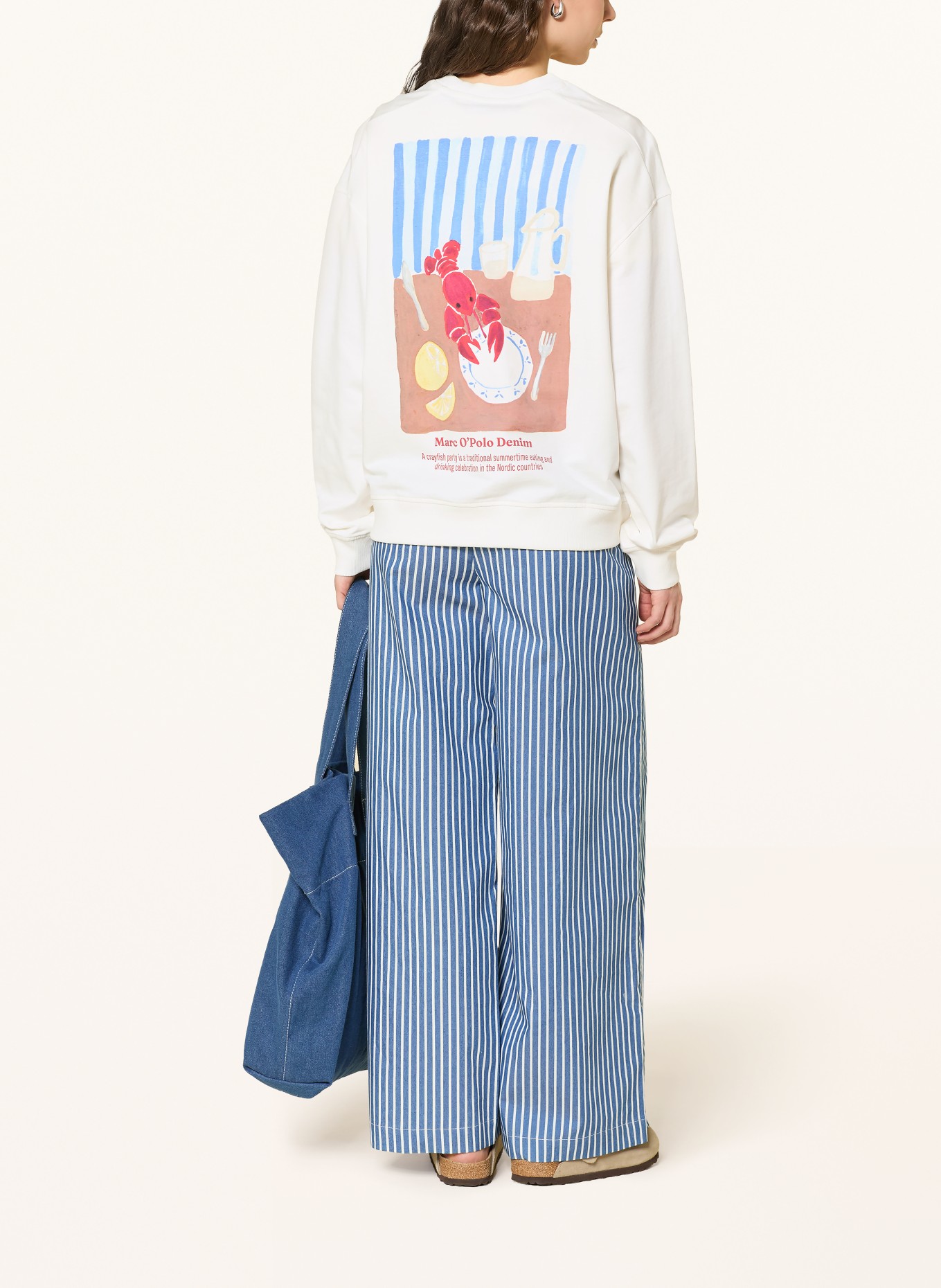 Marc O'Polo DENIM sweatshirt: WHITE