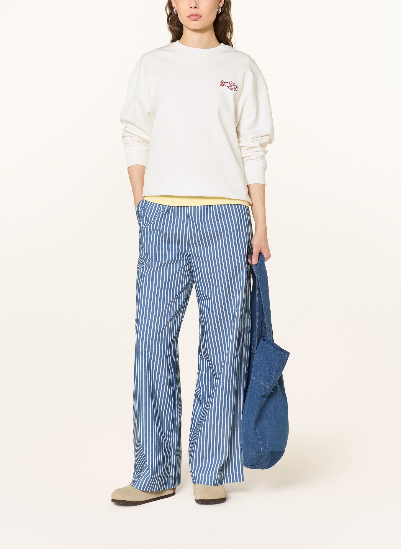 Marc O'Polo DENIM sweatshirt: WHITE