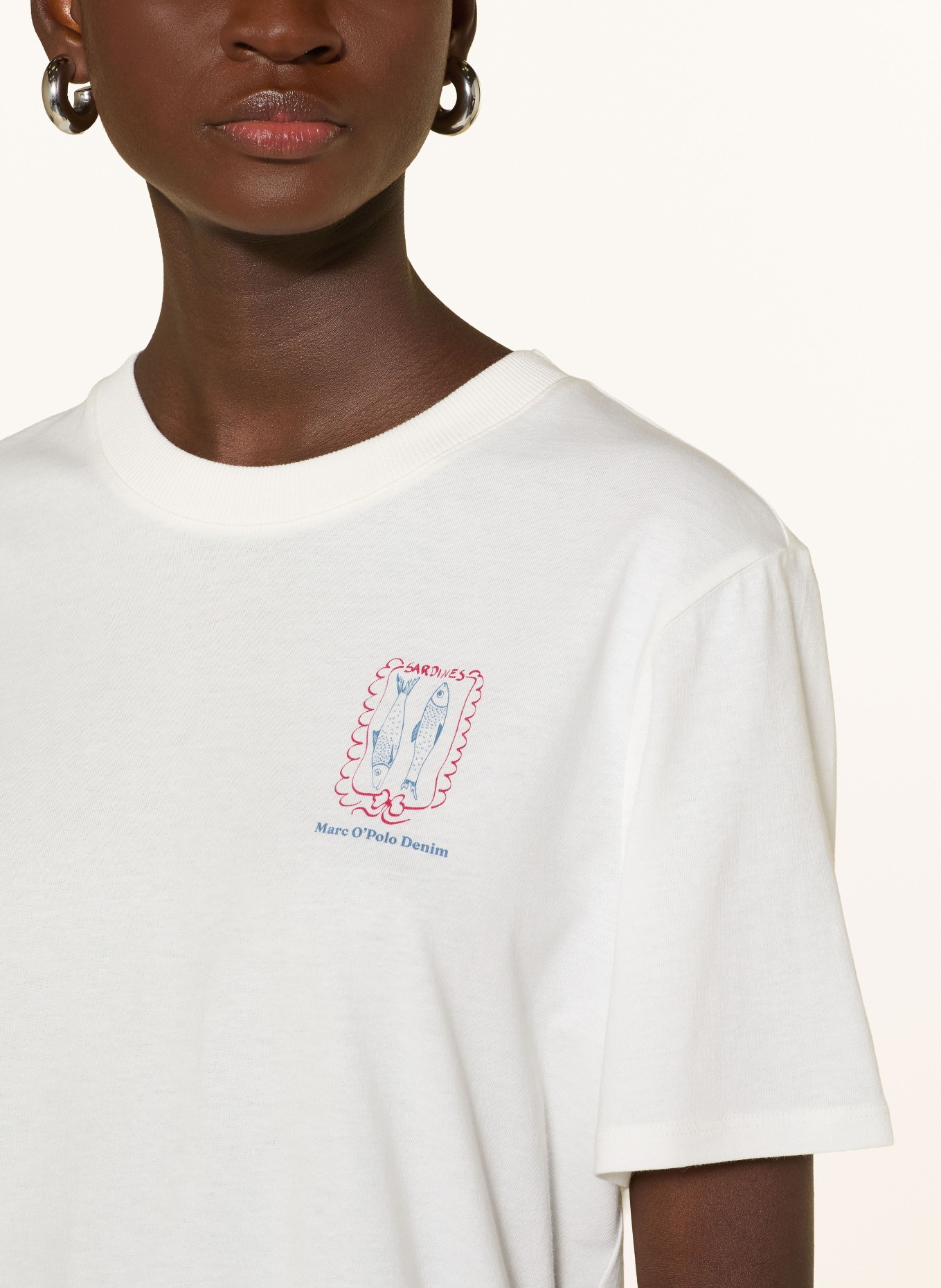 Marc O'Polo DENIM T-Shirt: WEISS