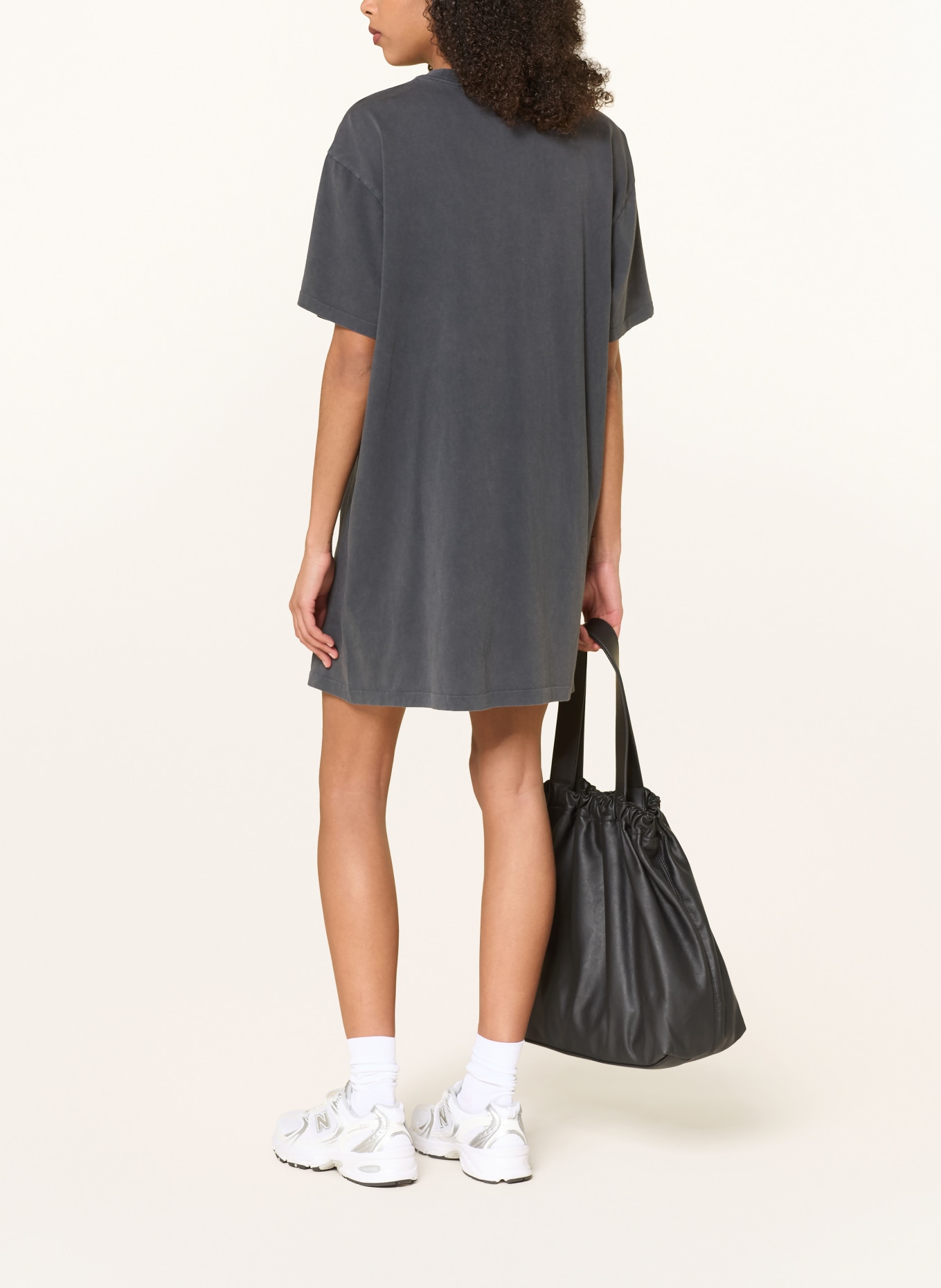 ANINE BING Jerseykleid BETH: SCHWARZ