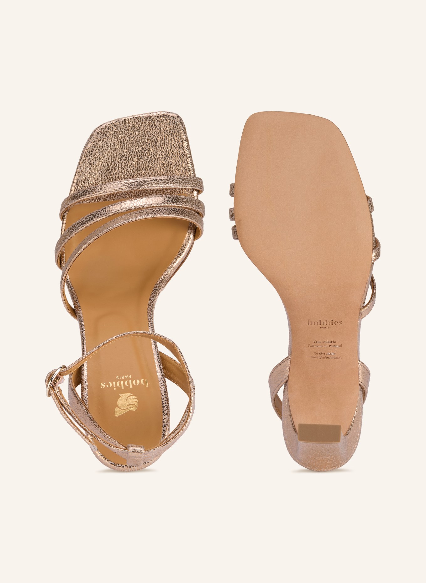 bobbies Sandaletten DAVINA: GOLD
