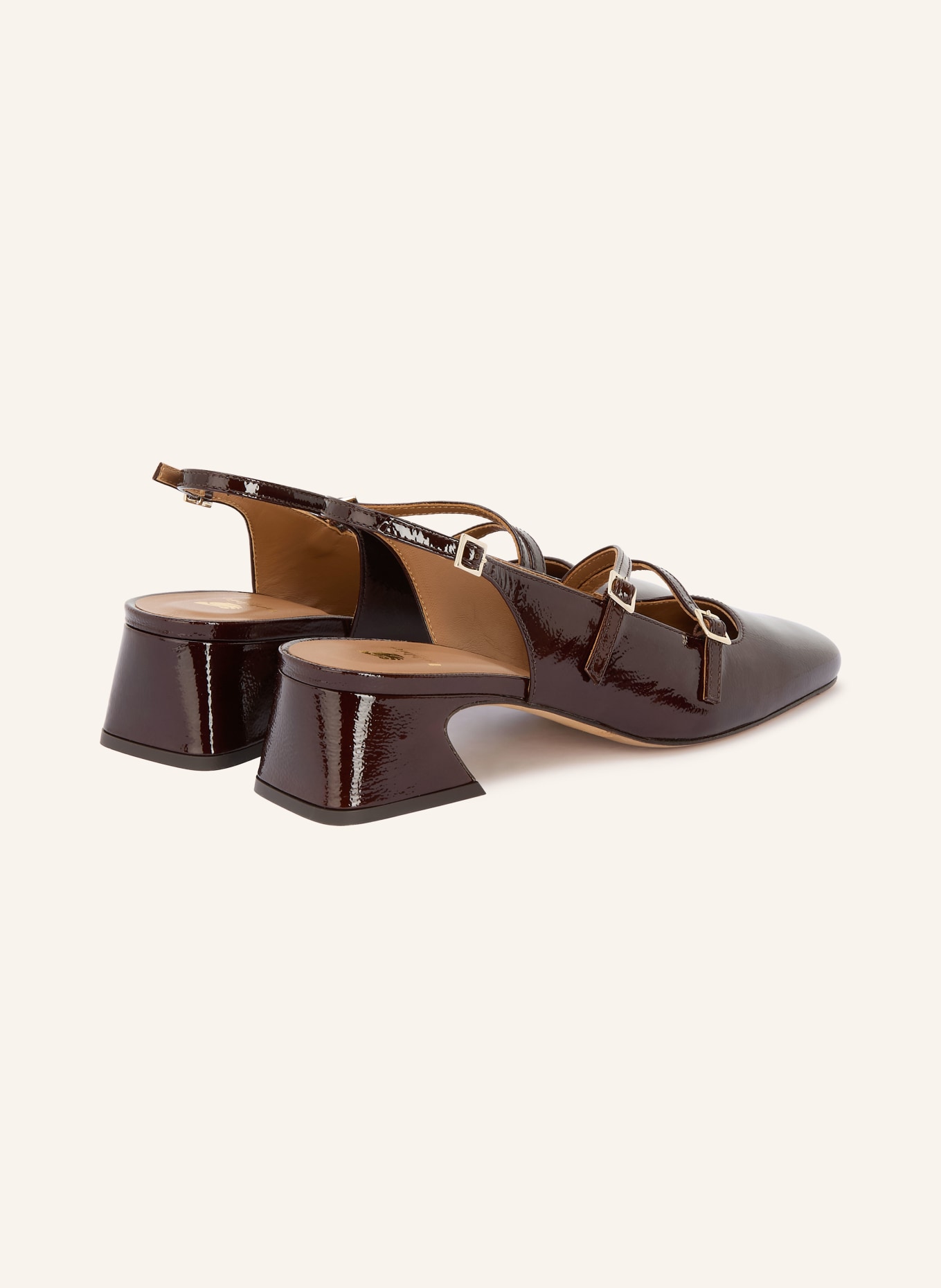bobbies Slingpumps BECCA: DUNKELBRAUN