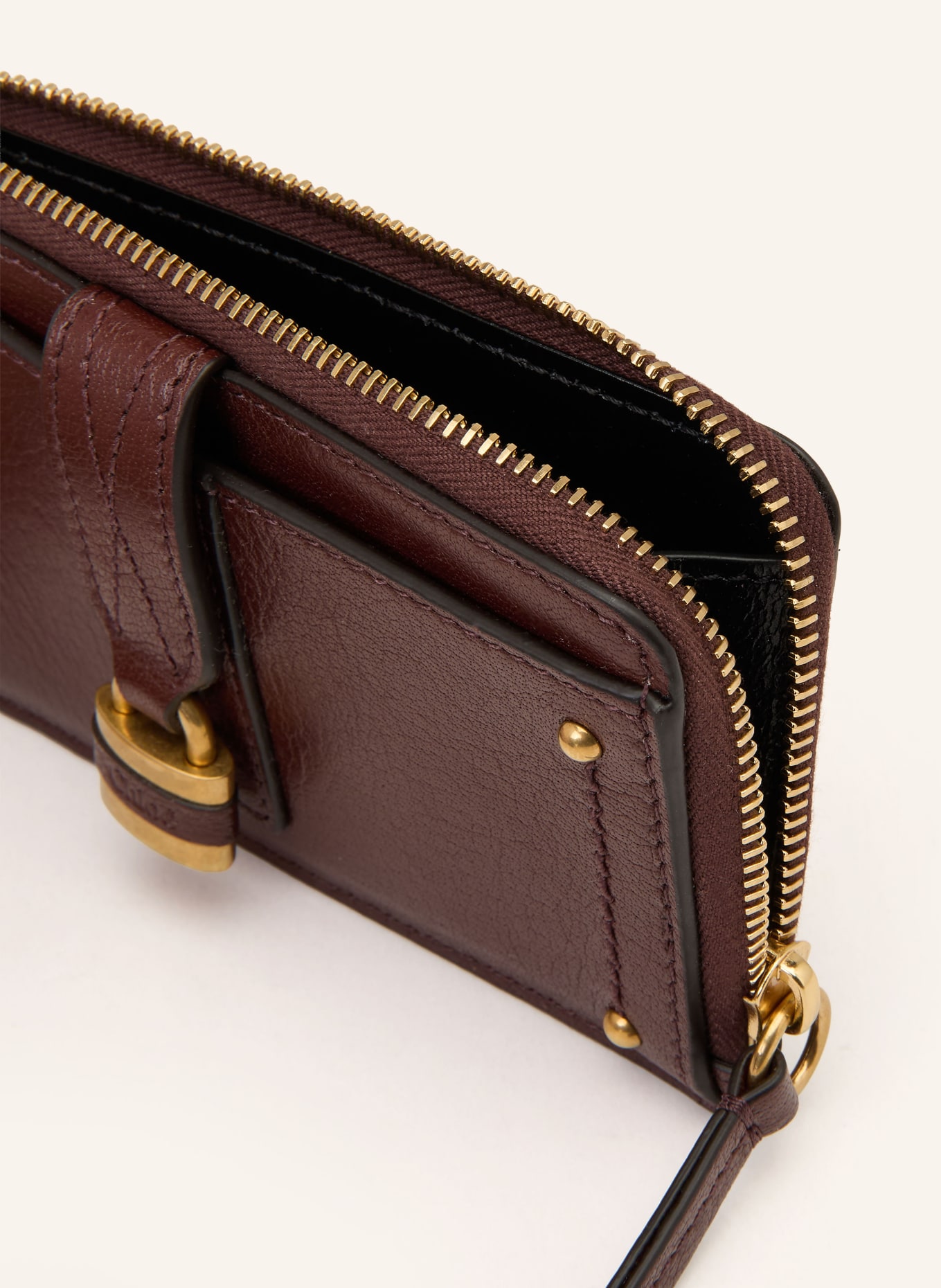 Chloé Kartenetui PADDINGTON: Crafty Brown