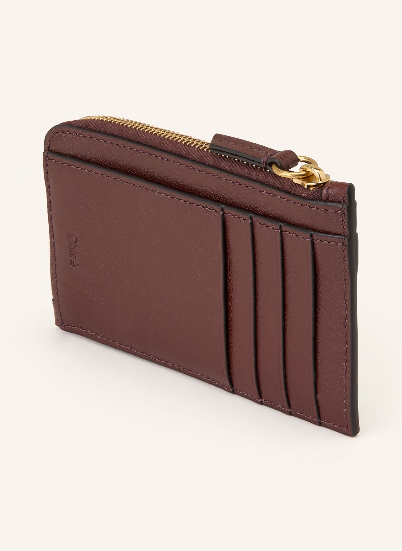 Chloé Kartenetui PADDINGTON: Crafty Brown