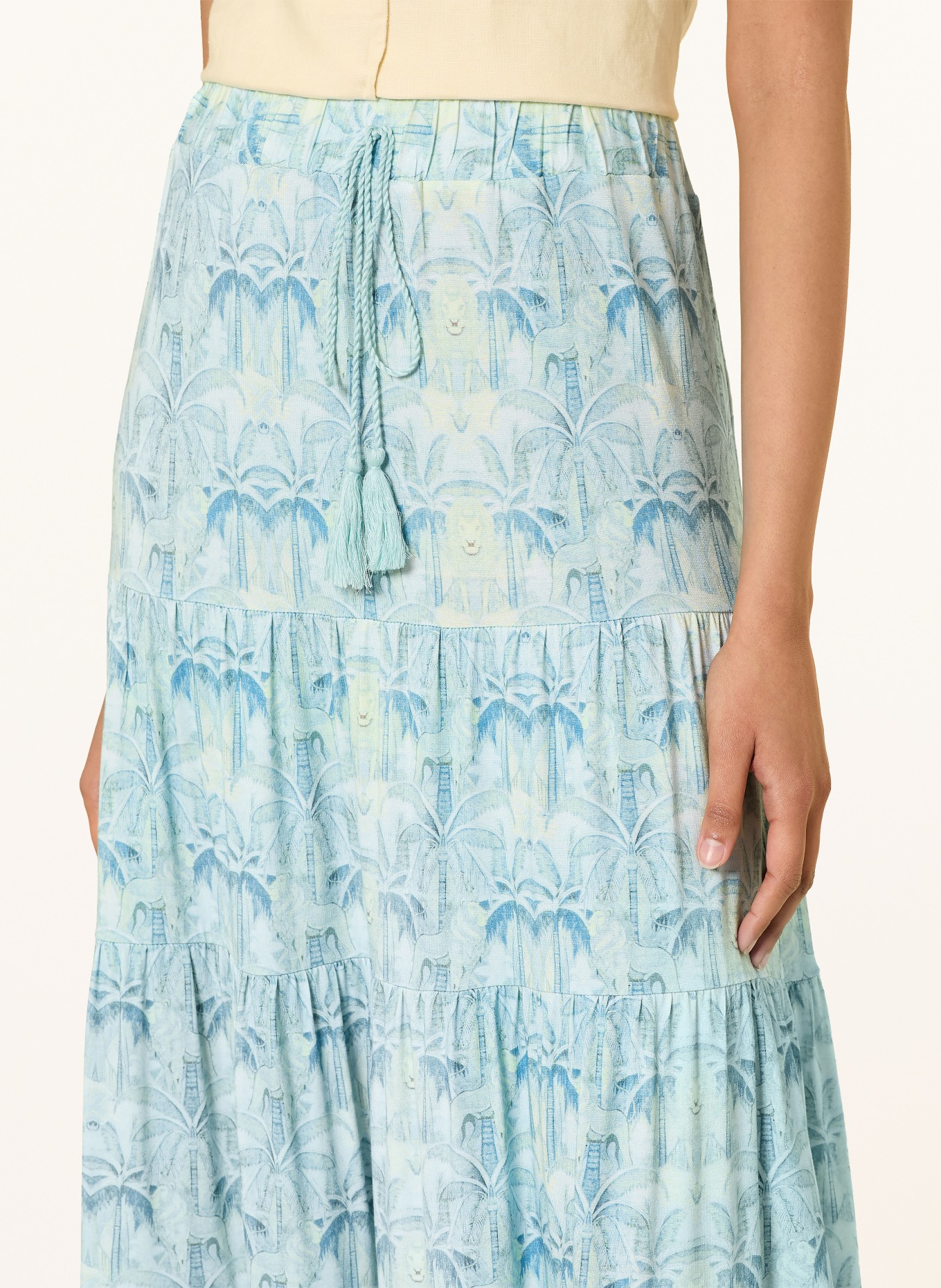 miss goodlife Jerseyrok: TURQUOISE / LICHTGROEN / PETROL