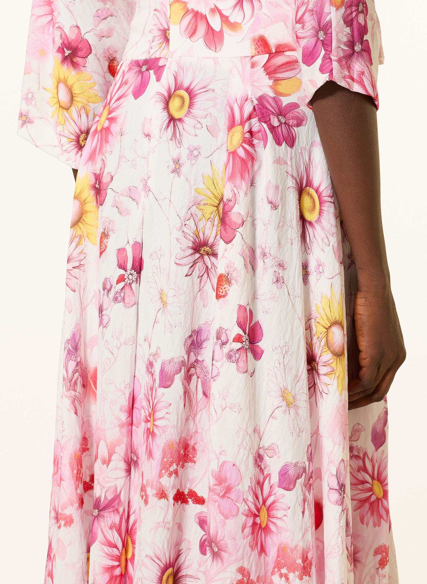 miss goodlife jupe: BLANC / ROSE FUCHSIA / JAUNE