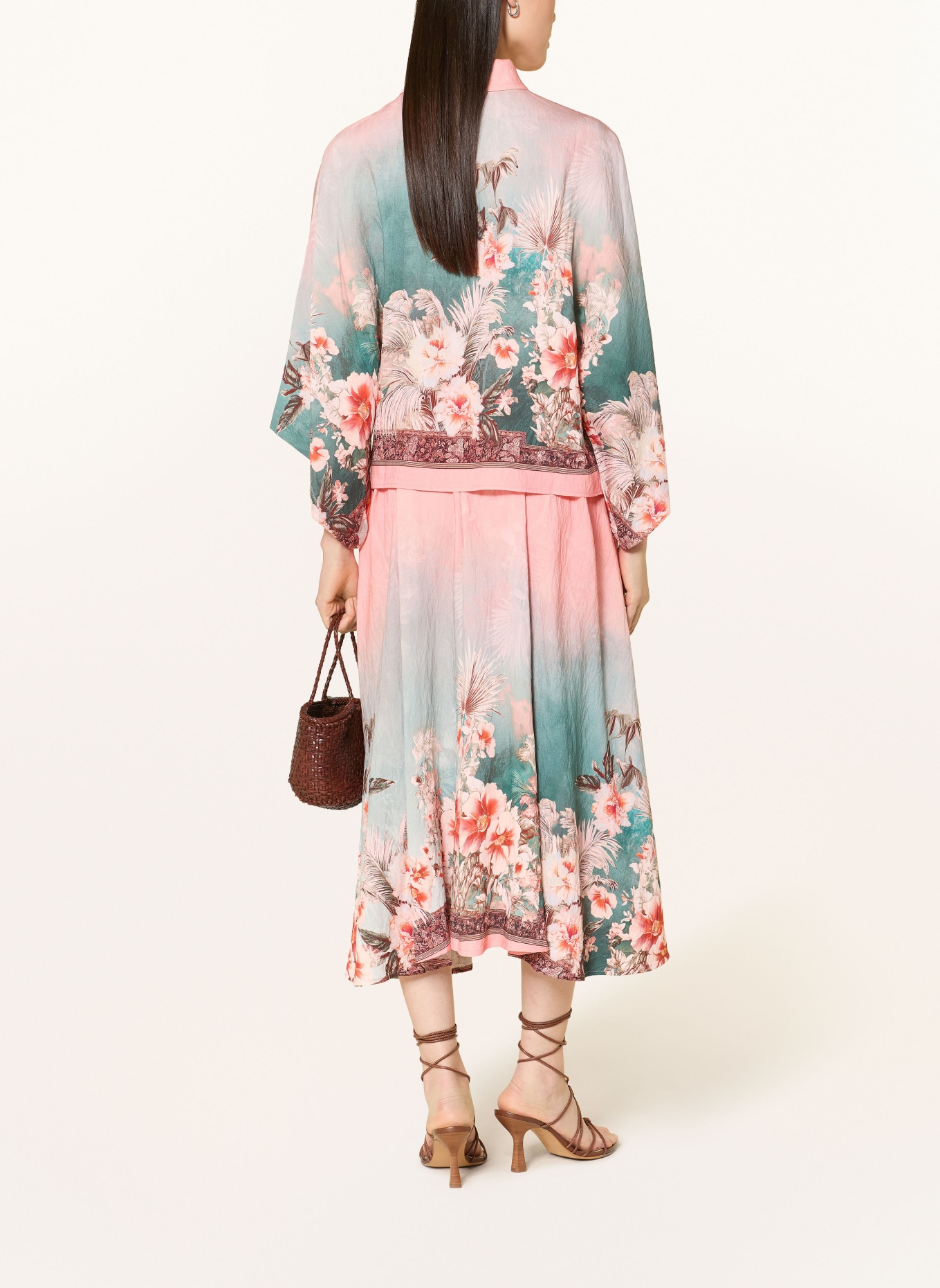 miss goodlife jupe: BLEU CLAIR / ROUGE CLAIR