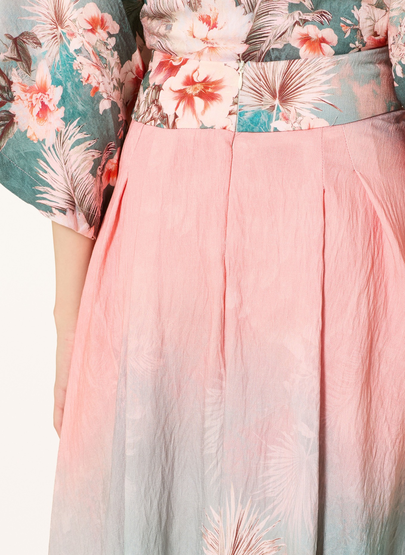 miss goodlife jupe: BLEU CLAIR / ROUGE CLAIR