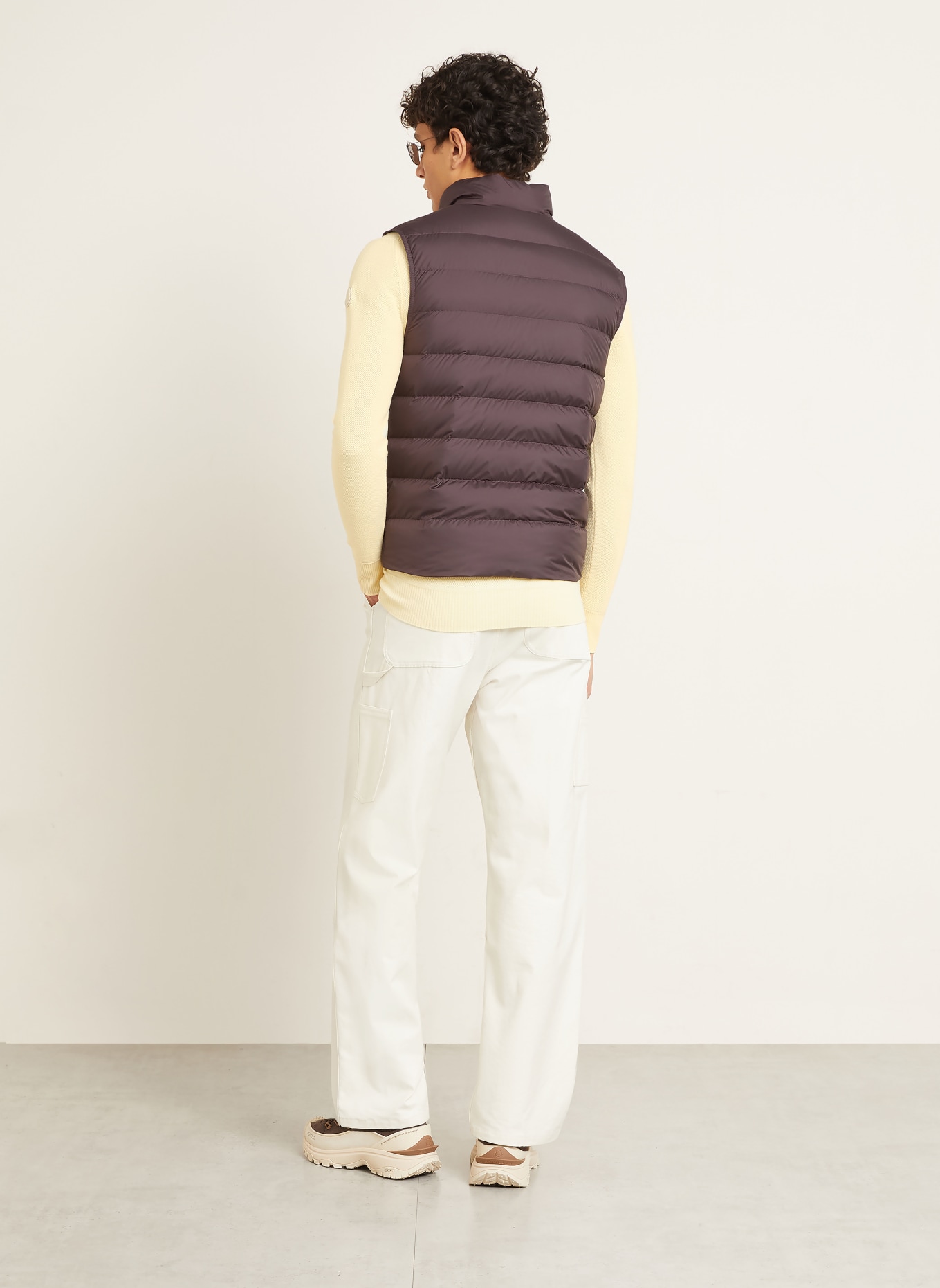 MONCLER Donsvest LECHTAL: BRUIN