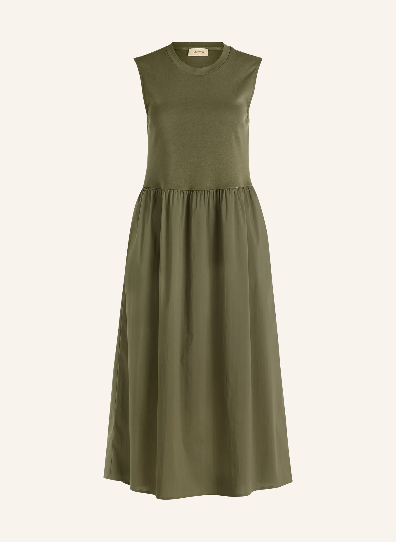 CARTOON Sukienka z różnych materiałów: OLIWKOWY