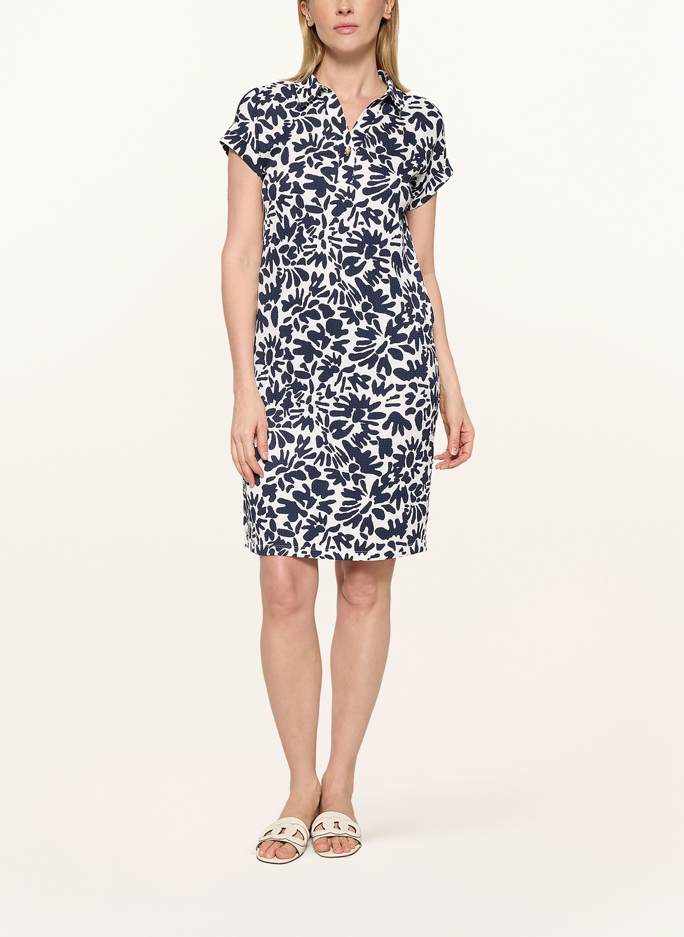 CARTOON Sukienka: GRANATOWY / BIAŁY