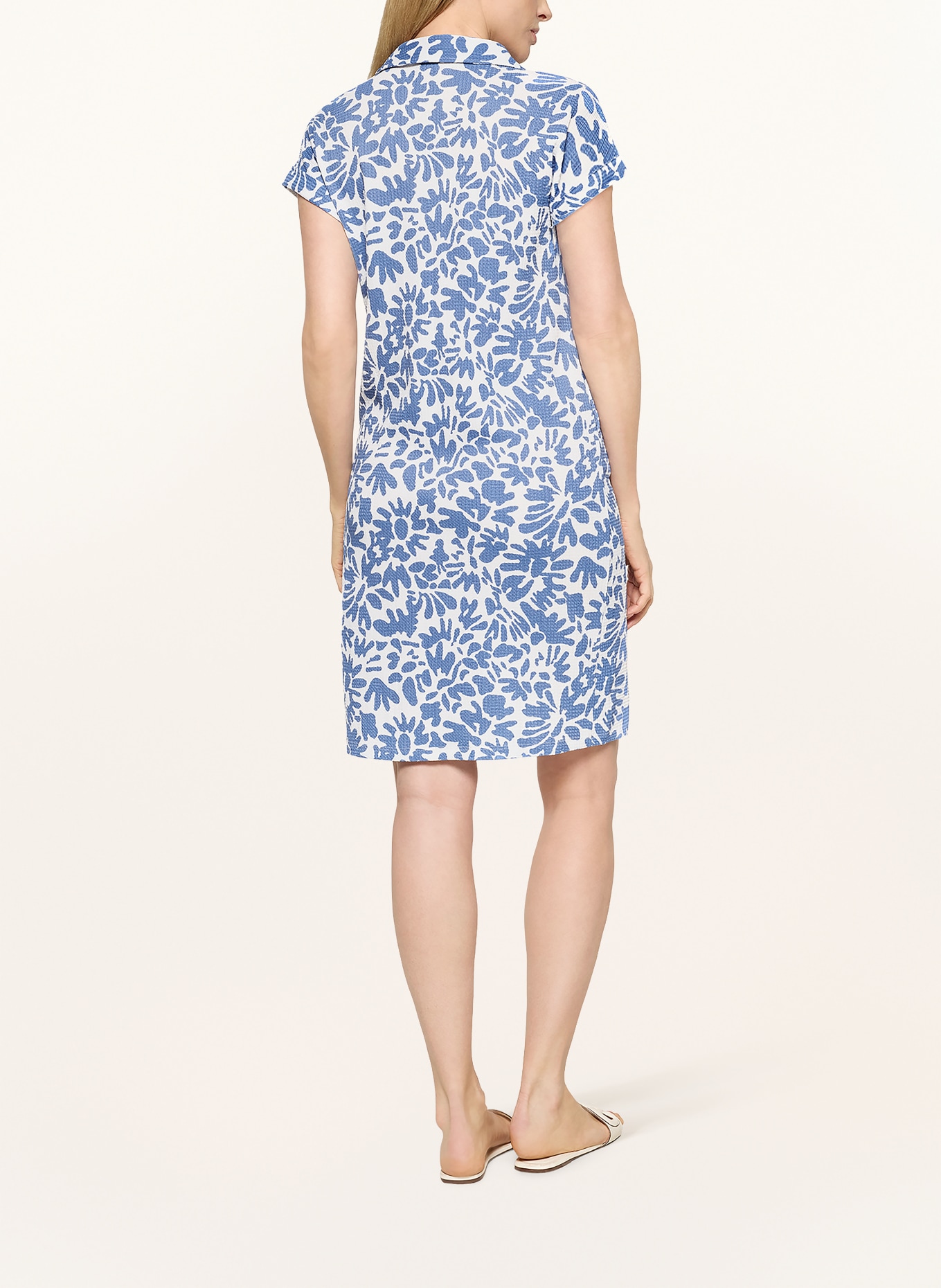 CARTOON Sukienka: NIEBIESKI / BIAŁY