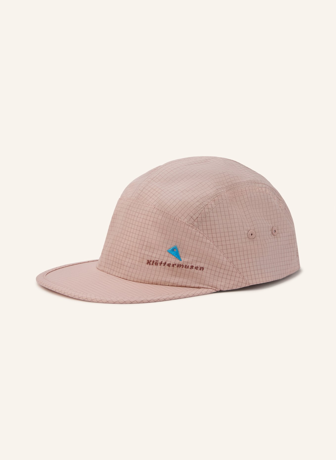 Klättermusen Cap ANSUR: ROSE GOLD / DARK RED / TURQUOISE