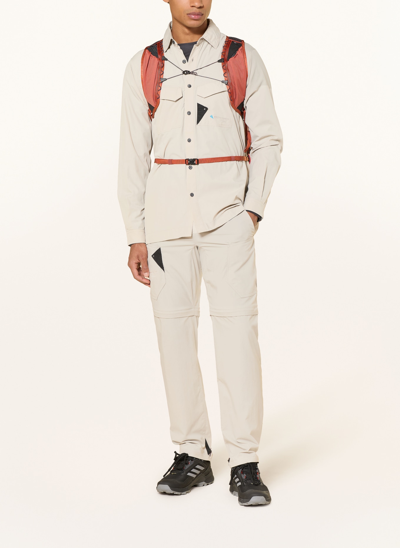 Klättermusen Zip-off Pants JORID: BEIGE