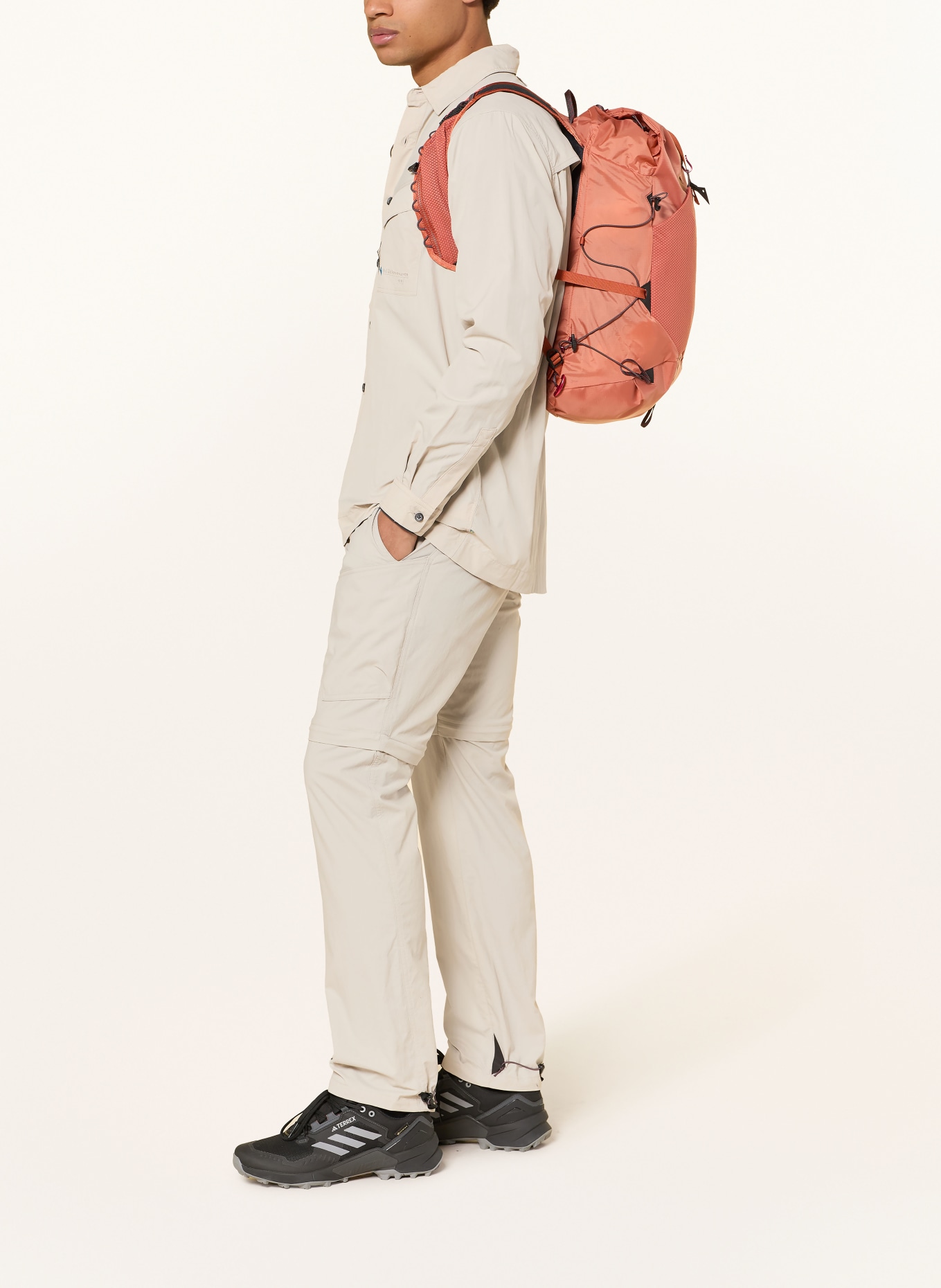 Klättermusen Zip-off Pants JORID: BEIGE