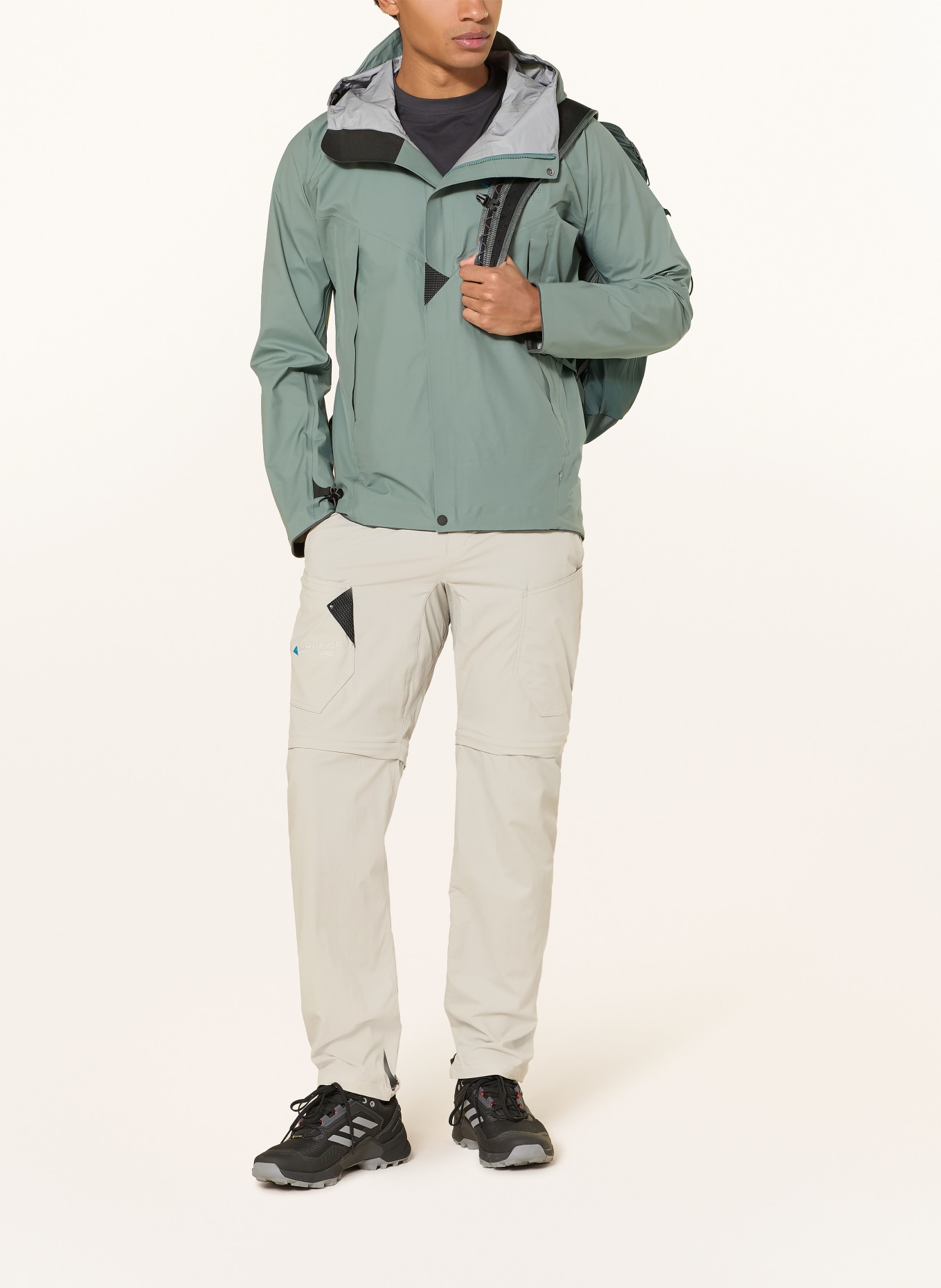 Klättermusen Hardshell-Jacke ASYNJA: GRÜN