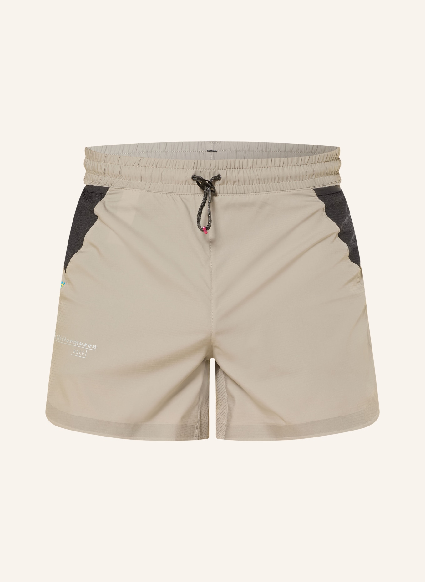 Klättermusen BELE Running Shorts: BEIGE
