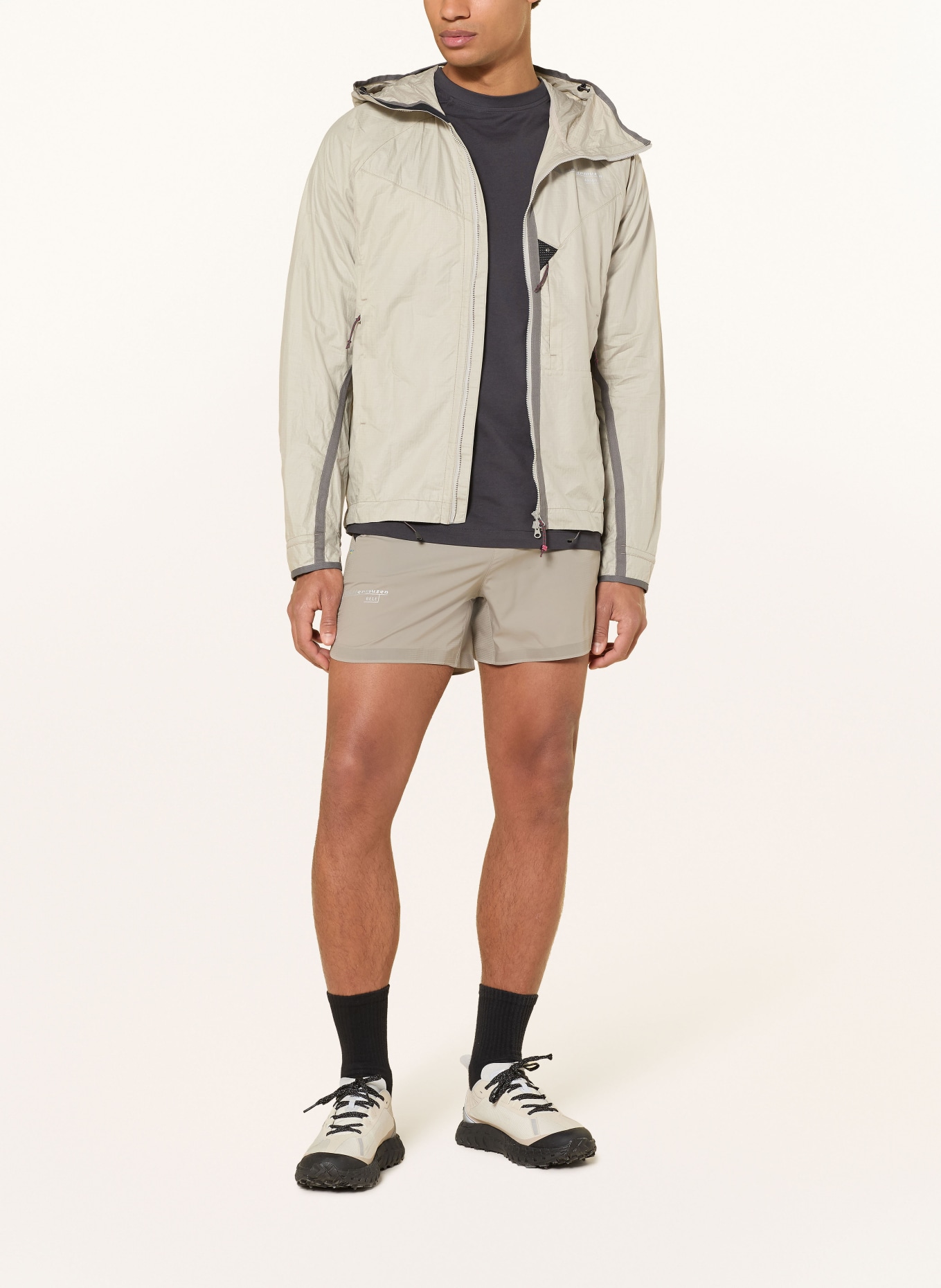 Klättermusen BELE Running Shorts: BEIGE