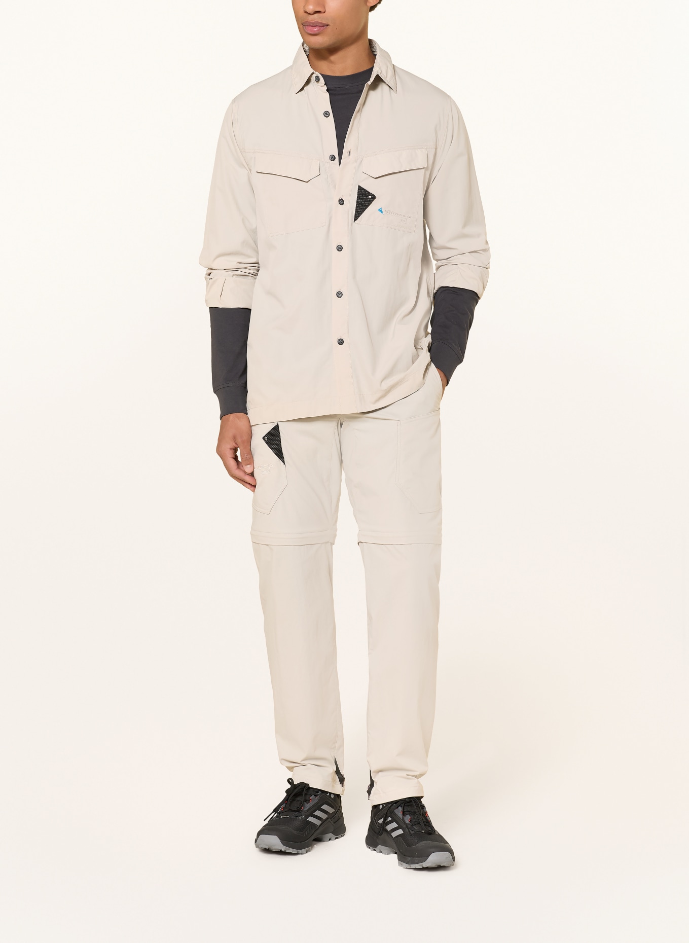 Klättermusen Koszula outdoorowa SYN: BEŻOWY