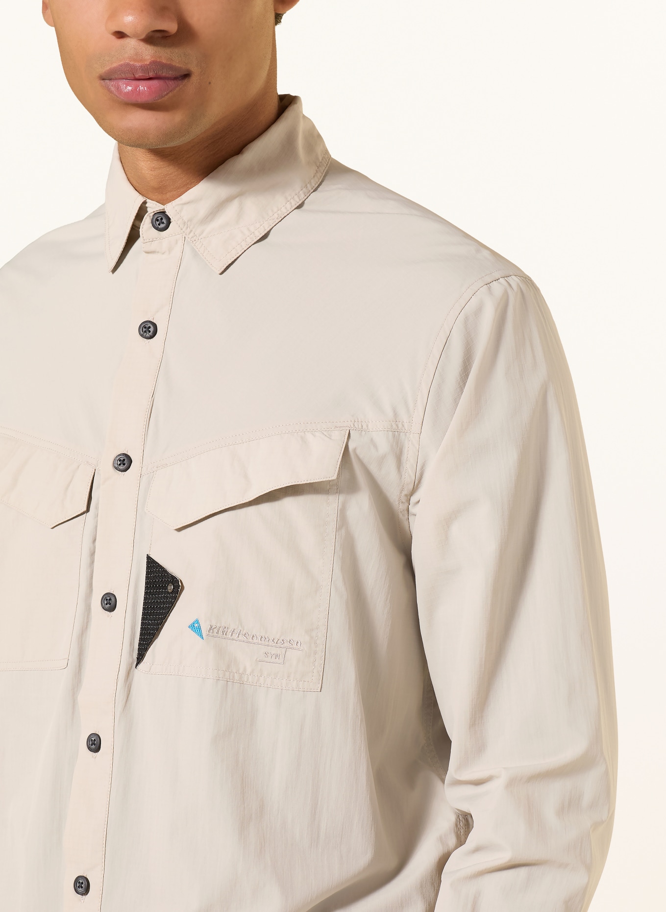 Klättermusen Koszula outdoorowa SYN: BEŻOWY