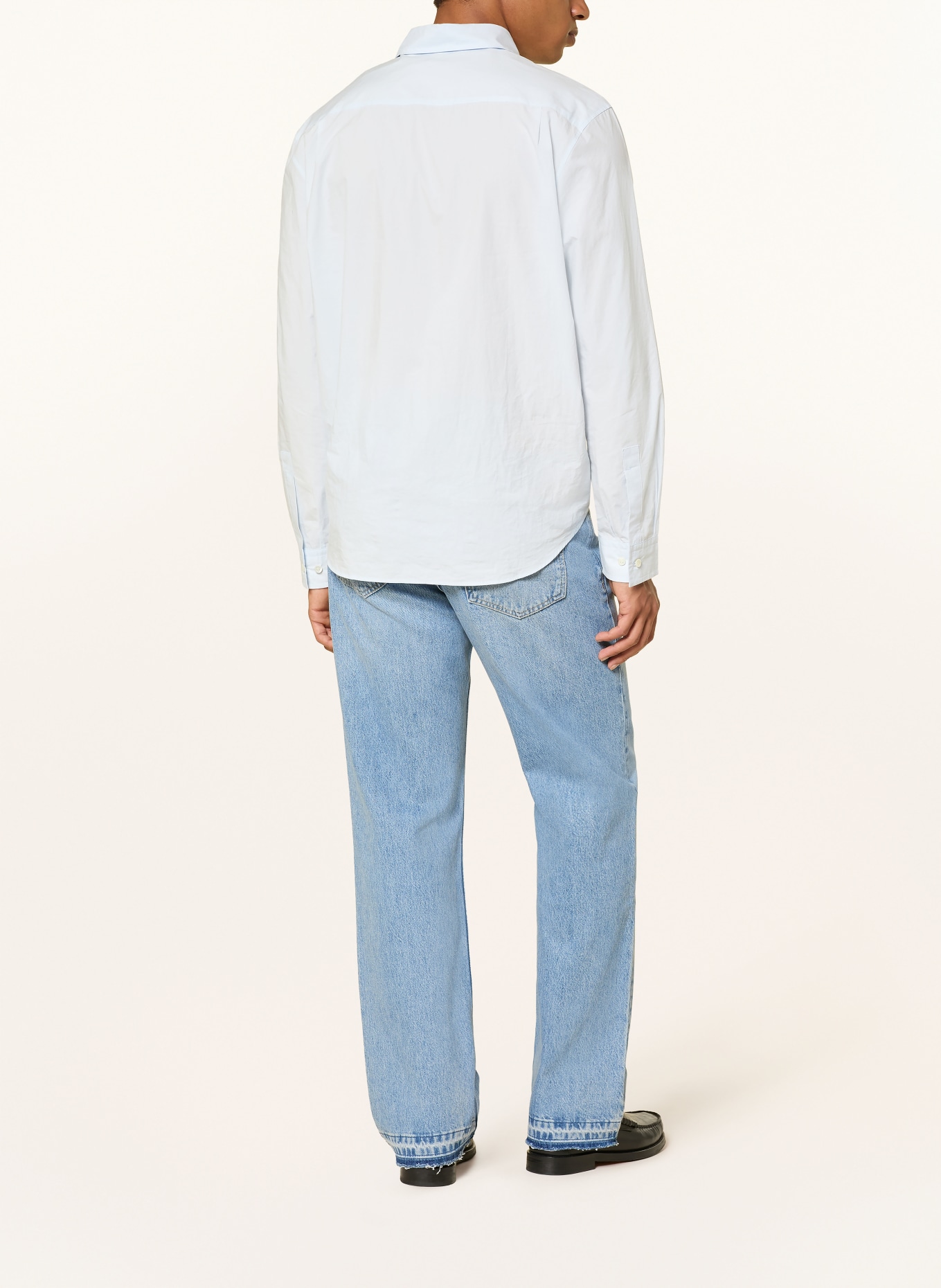 EIGHTYFIVE Destroyed Jeans Straight Fit: LGB Light Blue