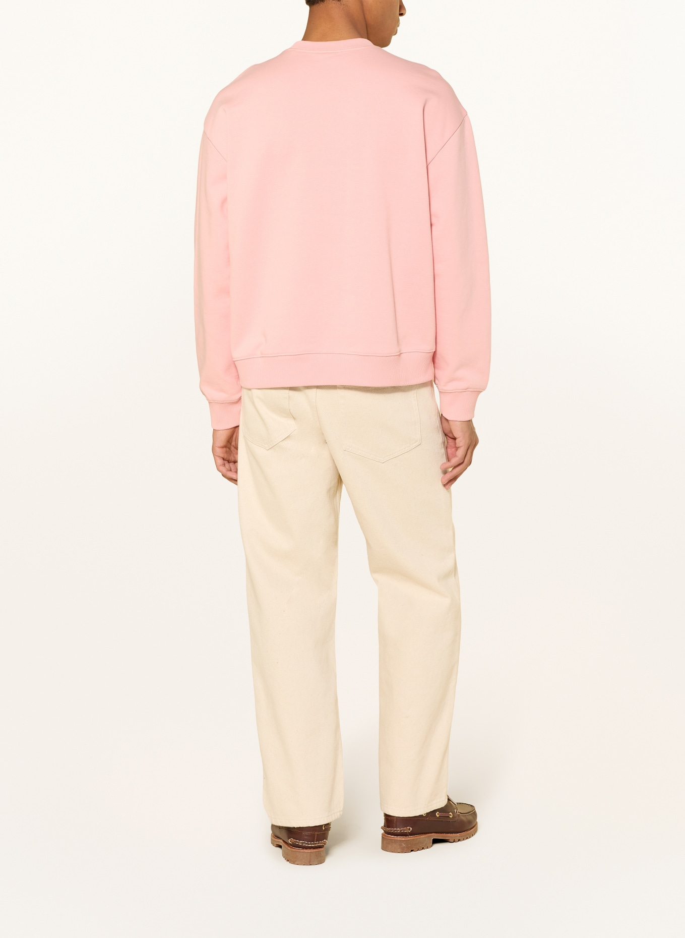 NN.07 Sweatshirt DAVID: ROSA