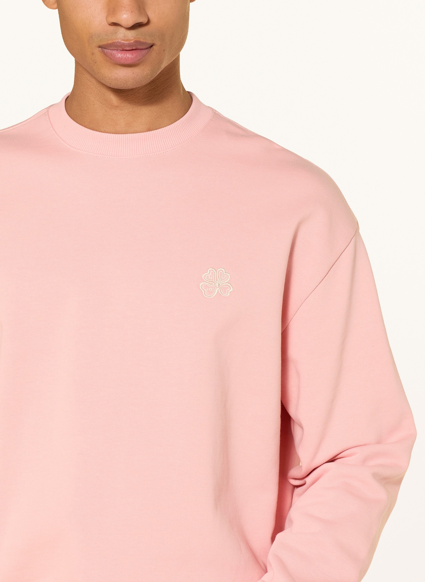 NN.07 Sweatshirt DAVID: ROSA