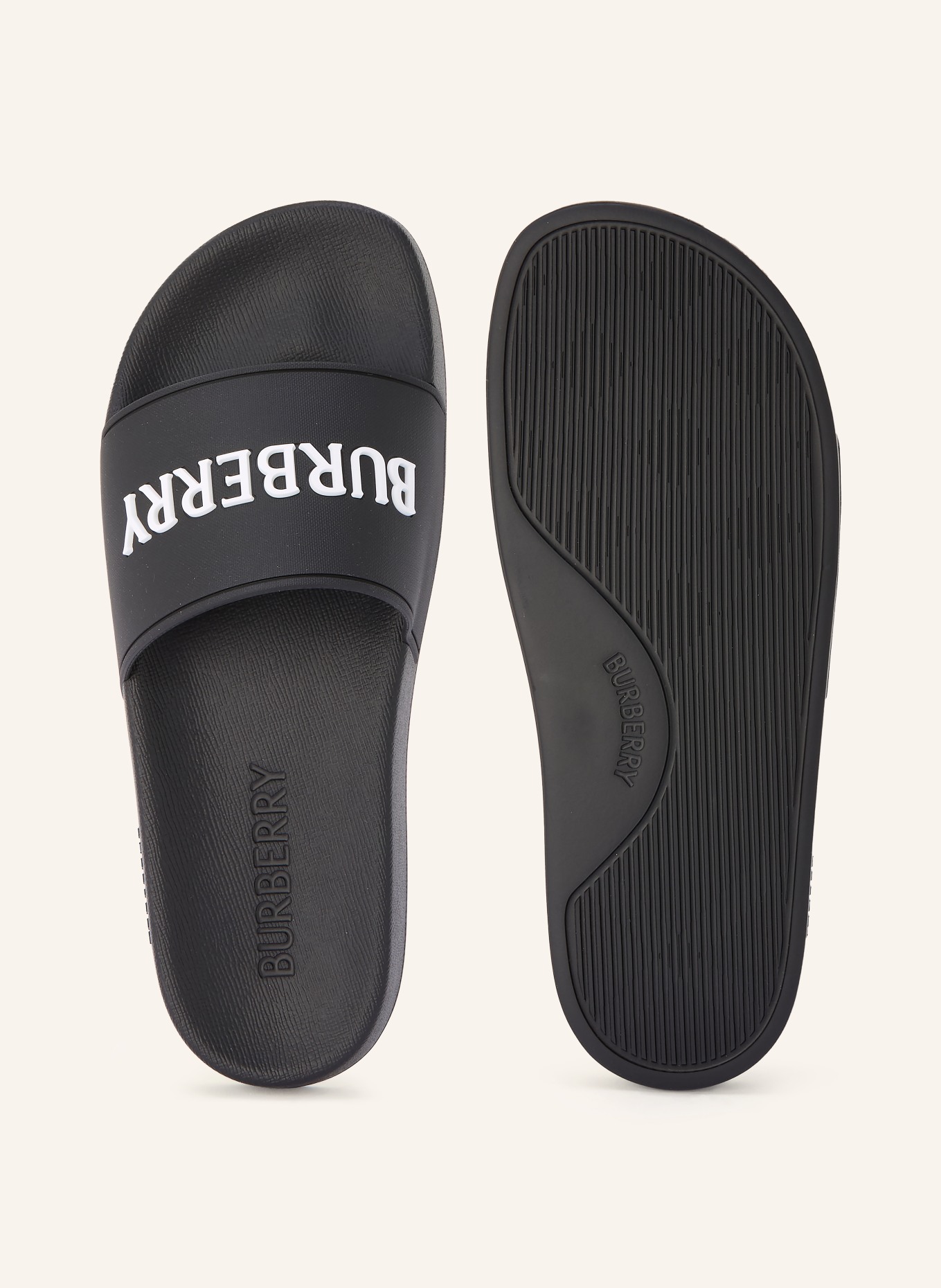 BURBERRY Mules FURLEY: NOIR