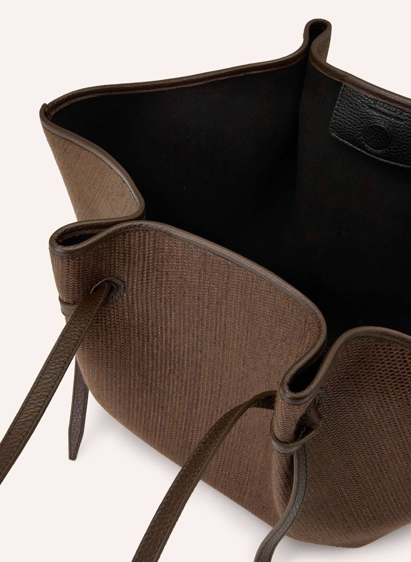 YUZEFI Shopper MOCHI LARGE: MARRON FONCÉ