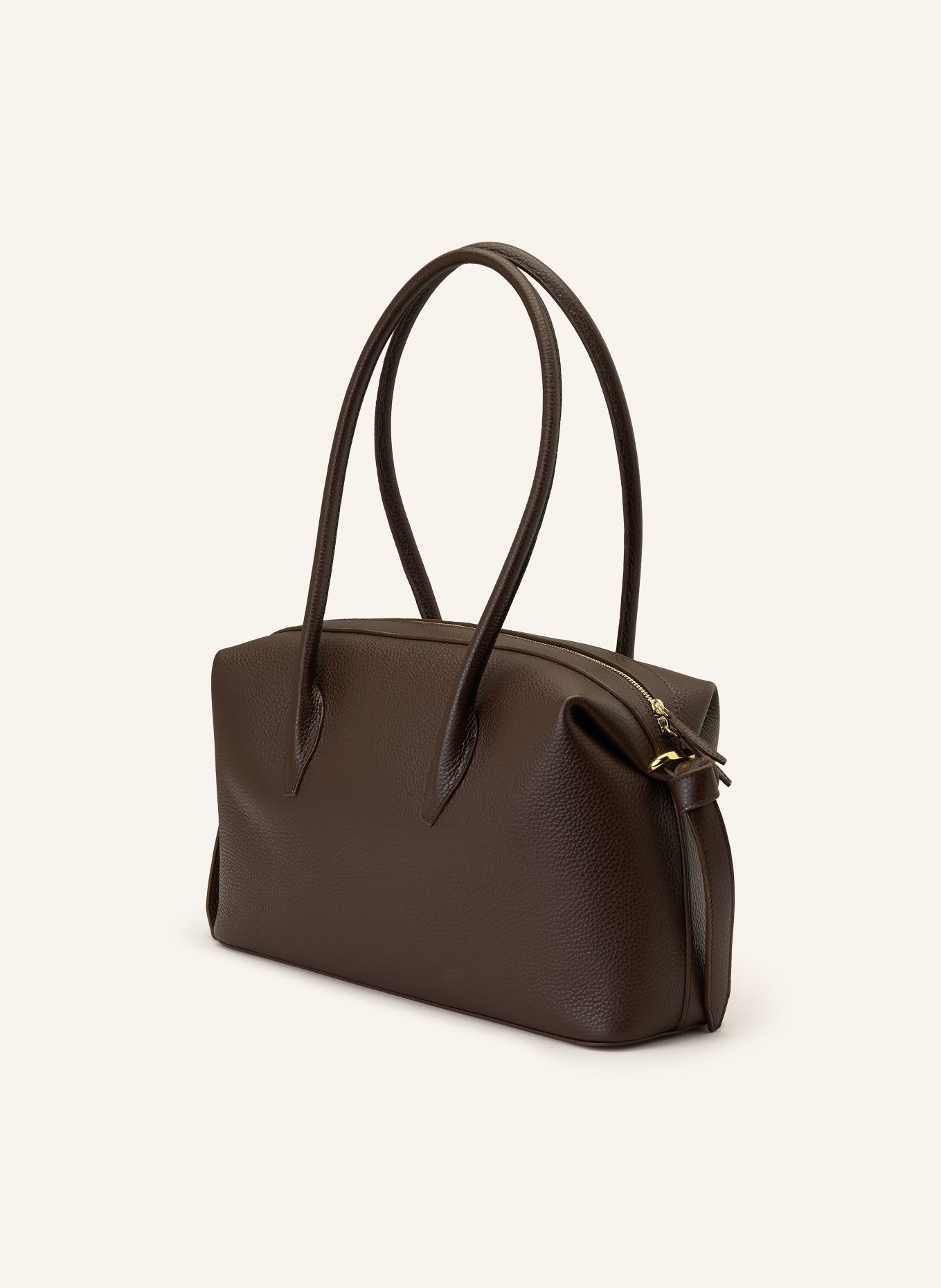 YUZEFI Schoudertas BRIOCHE DUFFLE: MARRON FONCÉ