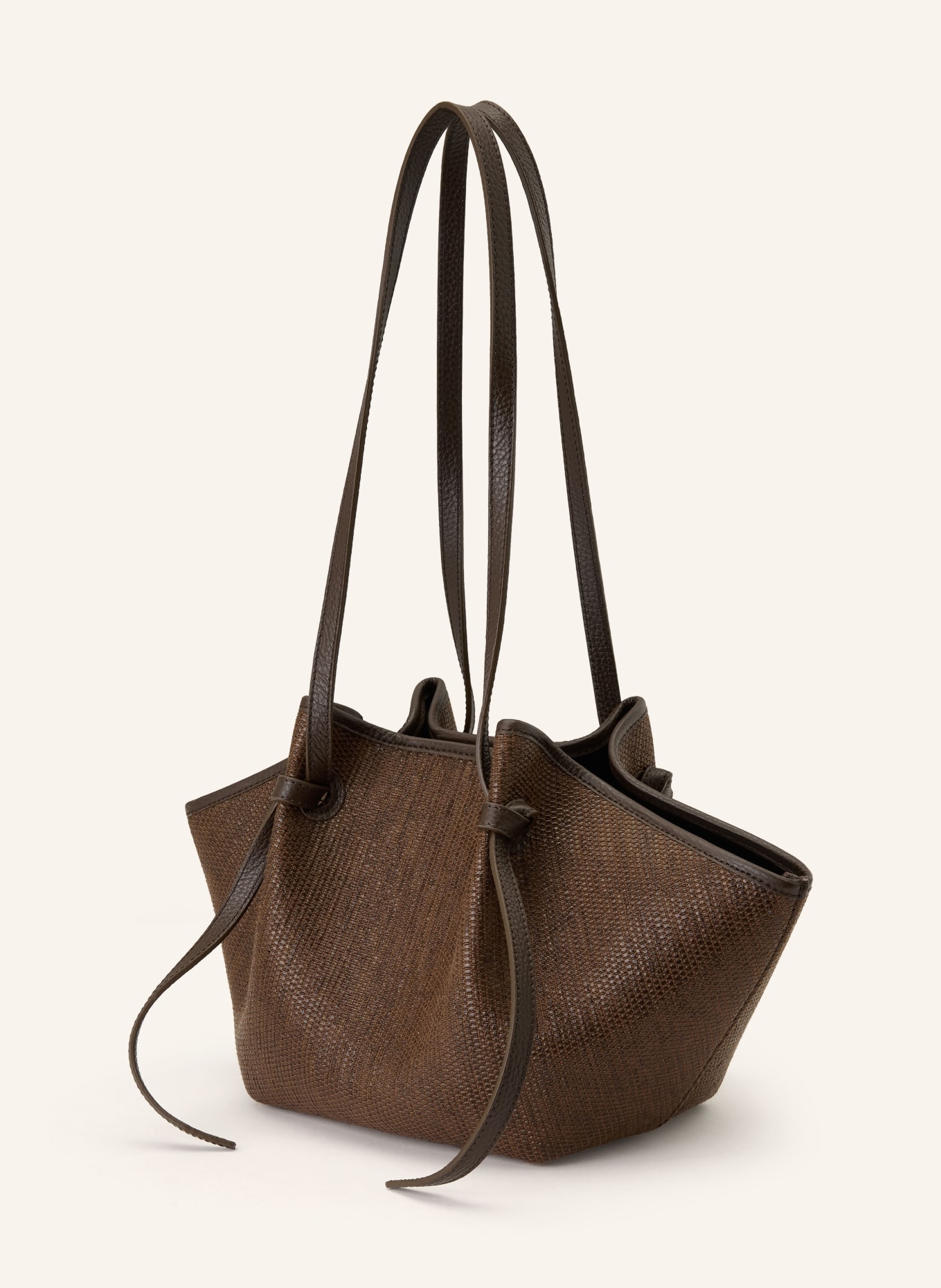 YUZEFI Schoudertas MOCHI: BRUIN