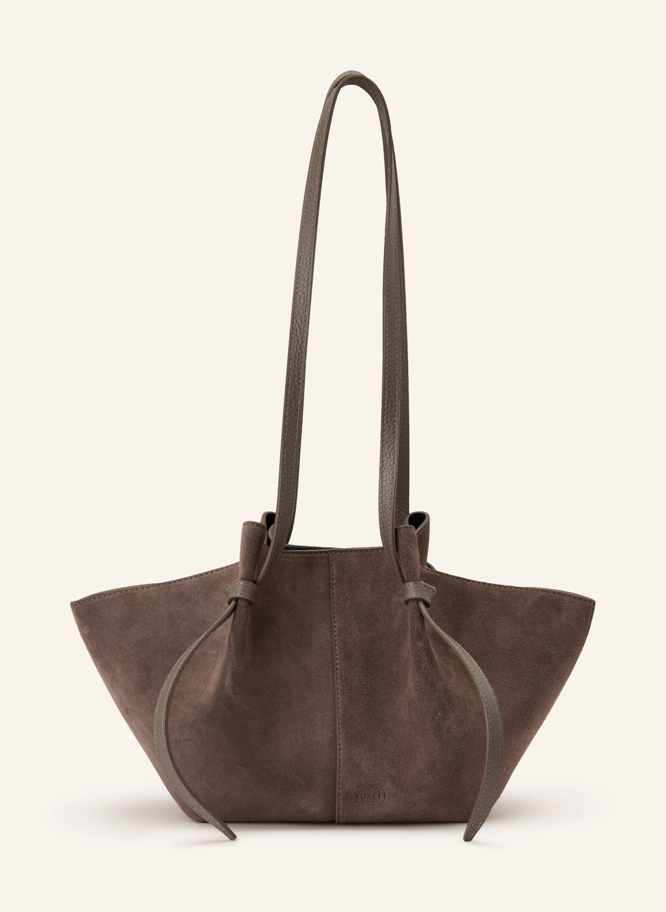 YUZEFI Schoudertas MOCHI: BRUIN