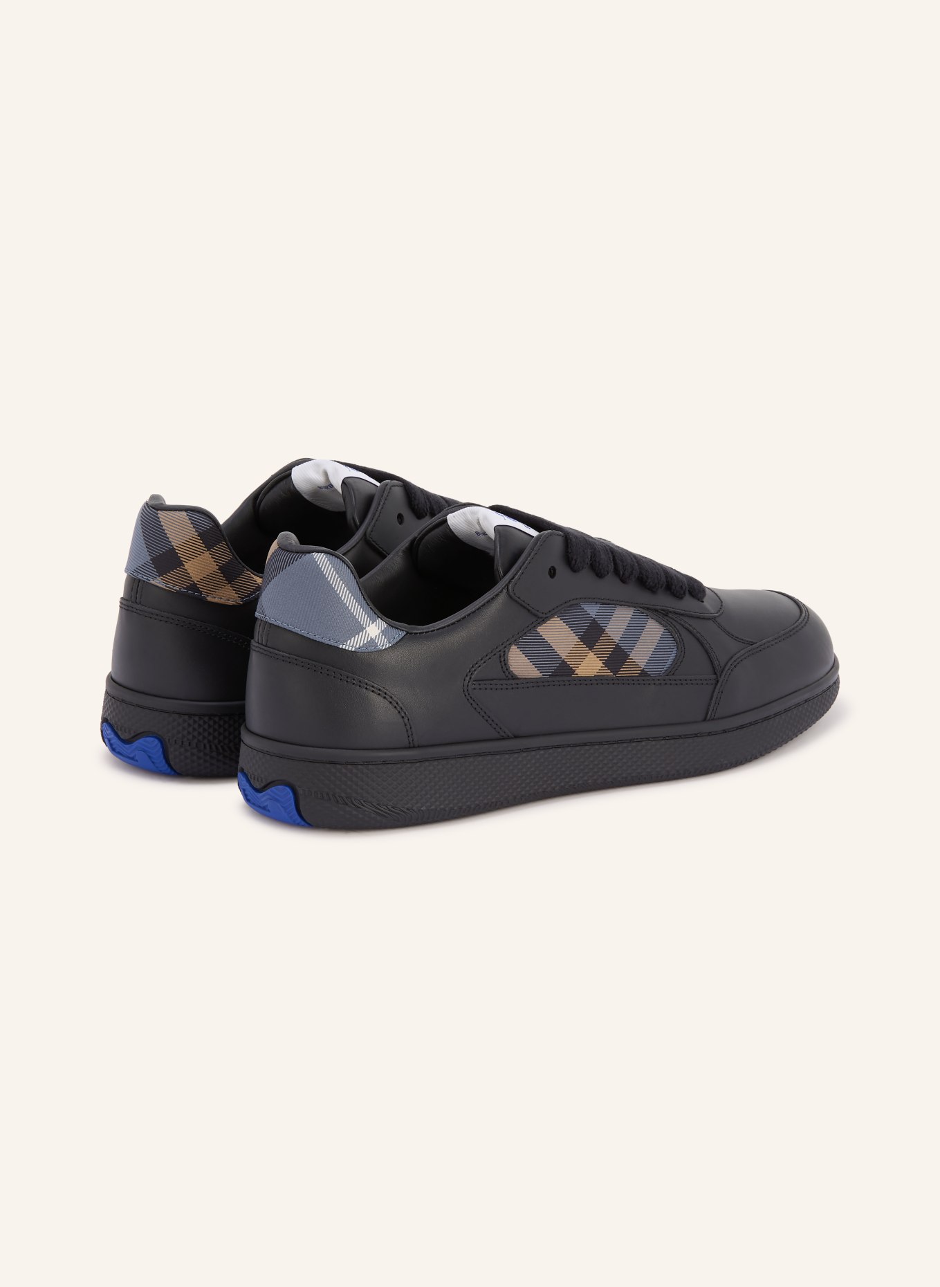 BURBERRY Sneaker TERRACE: SCHWARZ / BEIGE / GRAU