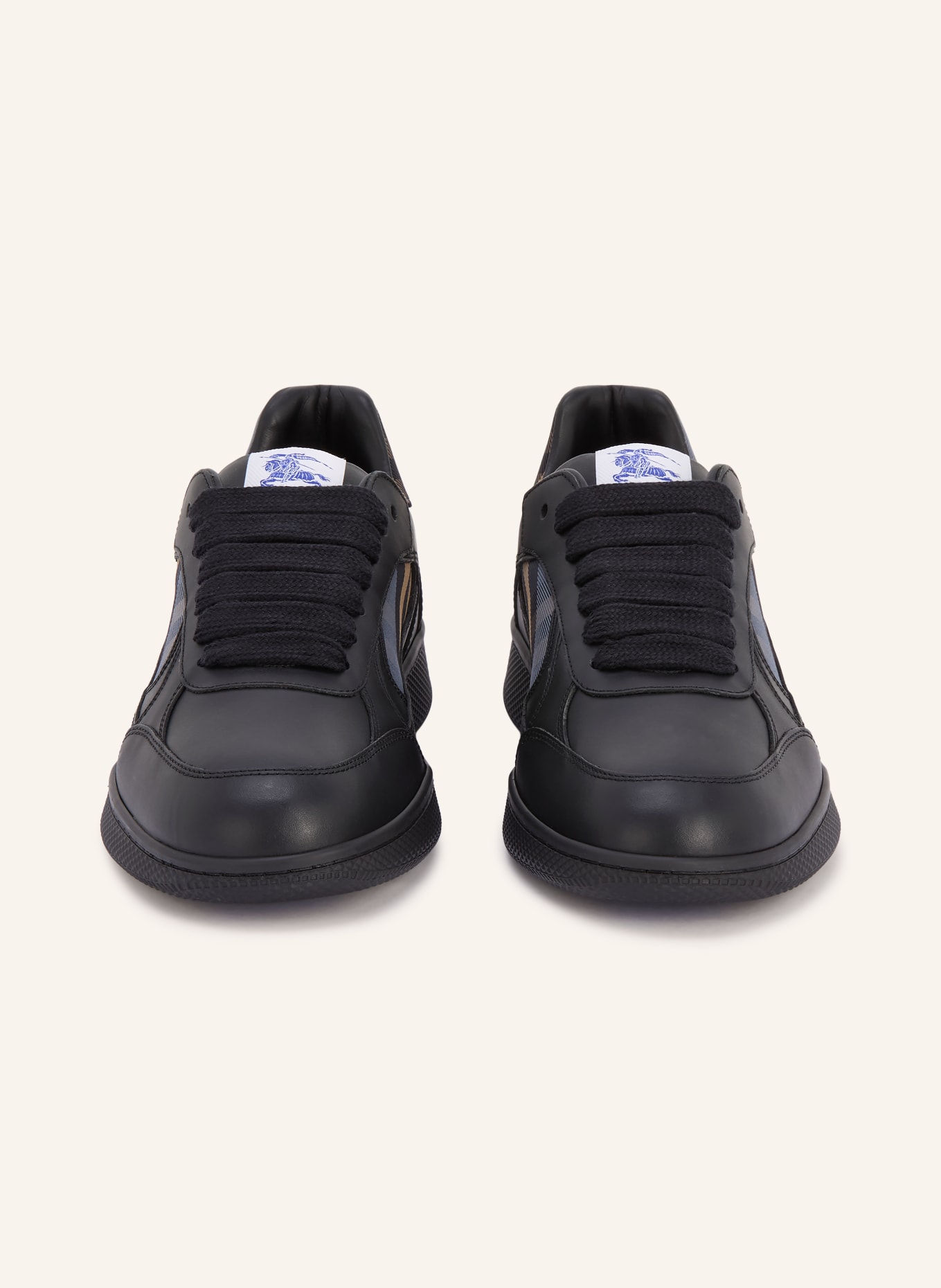 BURBERRY Sneaker TERRACE: SCHWARZ / BEIGE / GRAU