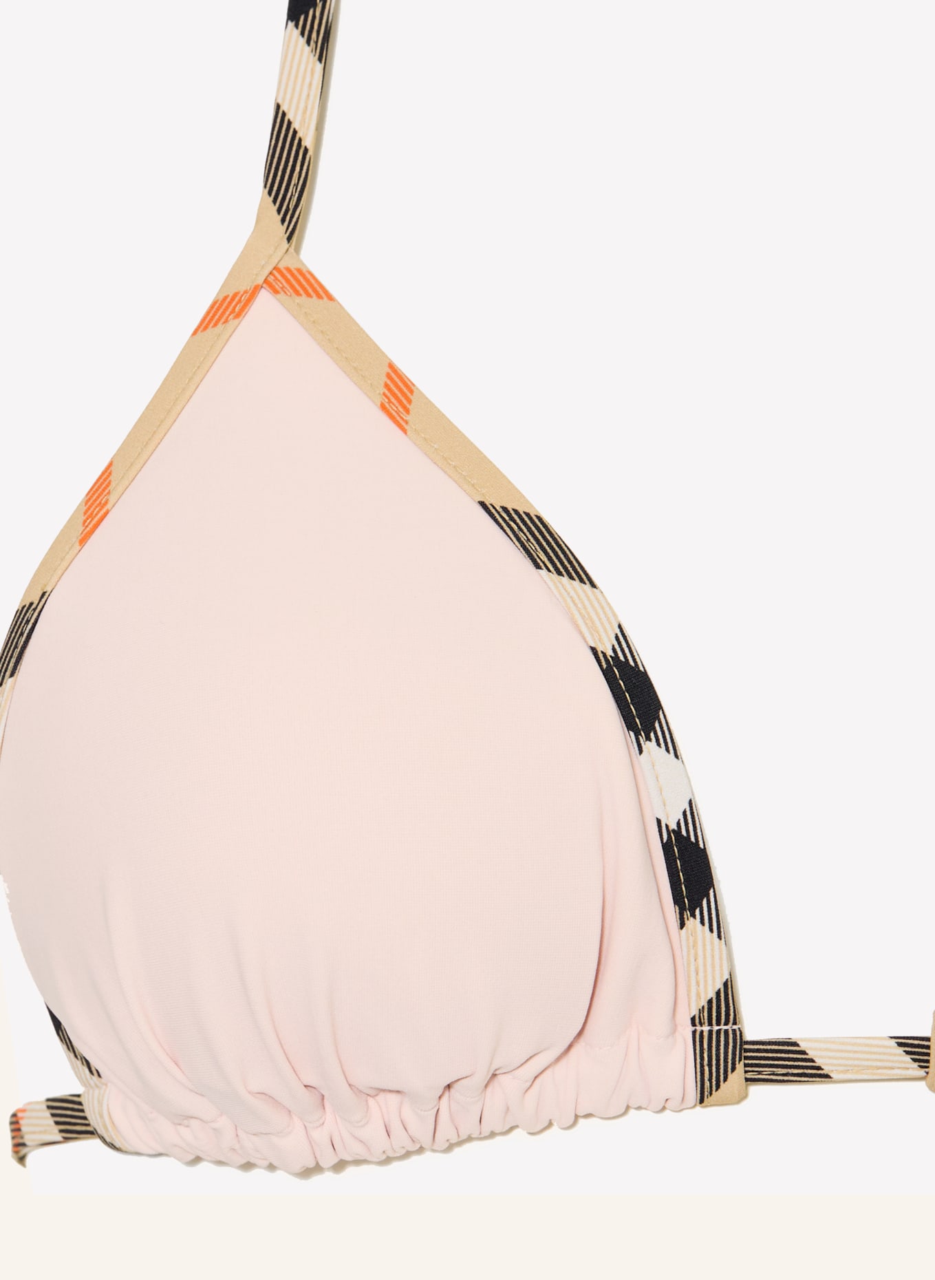 BURBERRY Triangel-bikinitop: ROSE CLAIR / BEIGE / ROOD