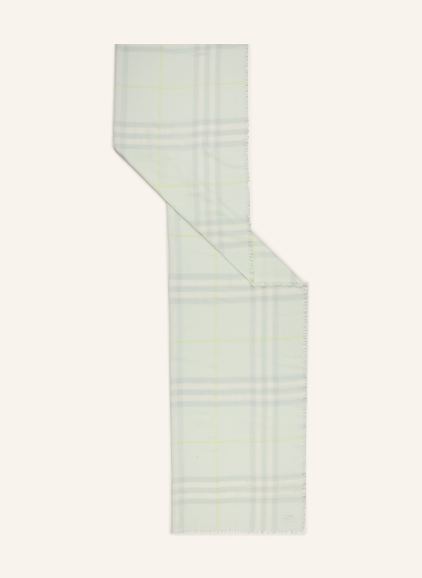 BURBERRY écharpe: MENTHE