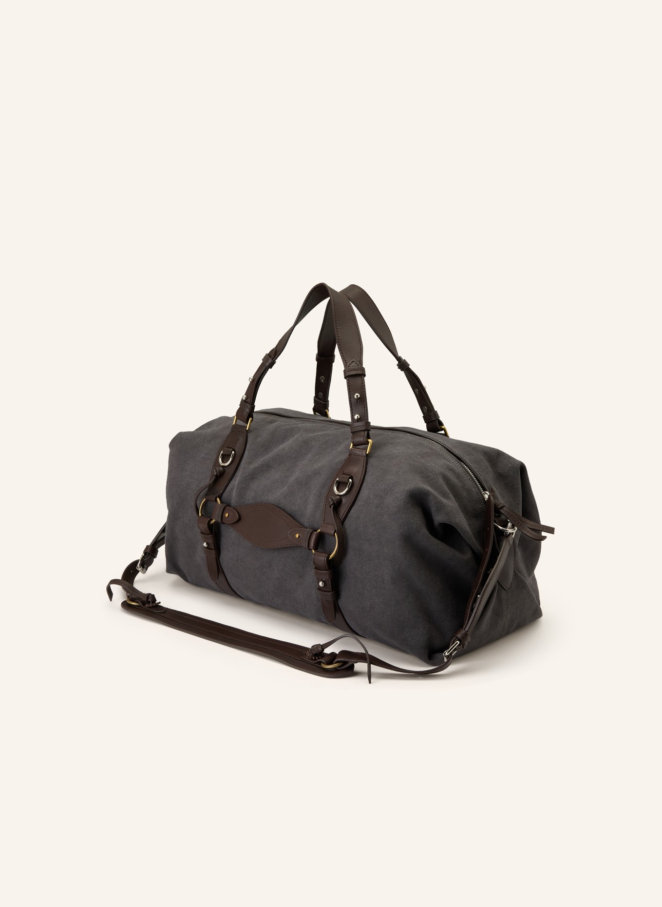ISABEL MARANT Weekender TILPA: DONKERGRIJS / MARRON FONCÉ